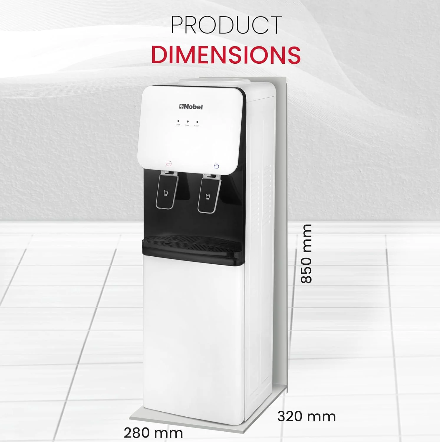 آبسردکن ایستاده نوبل مدل NWD1600