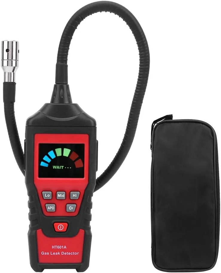 دتکتور گاز، آشکارساز نشت گاز، آنالایزر گاز، تستر گاز، HT601A قابل حمل LED گاز قابل اشتعال، تستر و آنالایزر نشت گاز