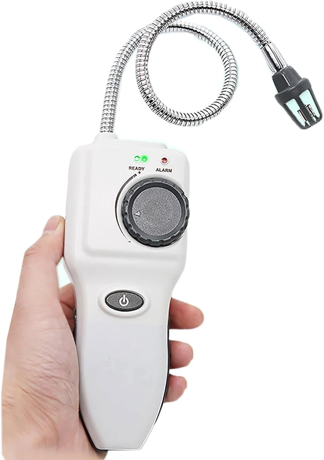 دستگاه تشخیص نشت گاز قابل حمل، گازسنج دستی با پروب گردن غازی انعطاف پذیر 13.8 اینچی، آلارم صوتی و زنگ، حساسیت 50ppm متان و پاسخ سریع، برای آشپزخانه ها، حمام ها، اجاق گاز دستگاه تشخیص نشت گاز قابل حمل، گازسنج دستی با پروب گردن غازی انعطاف پذیر 13.8 اینچی، آلارم صوتی و زنگ، حساسیت 50ppm متان و پاسخ سریع، برای آشپزخانه ها، حمام ها، اجاق گاز