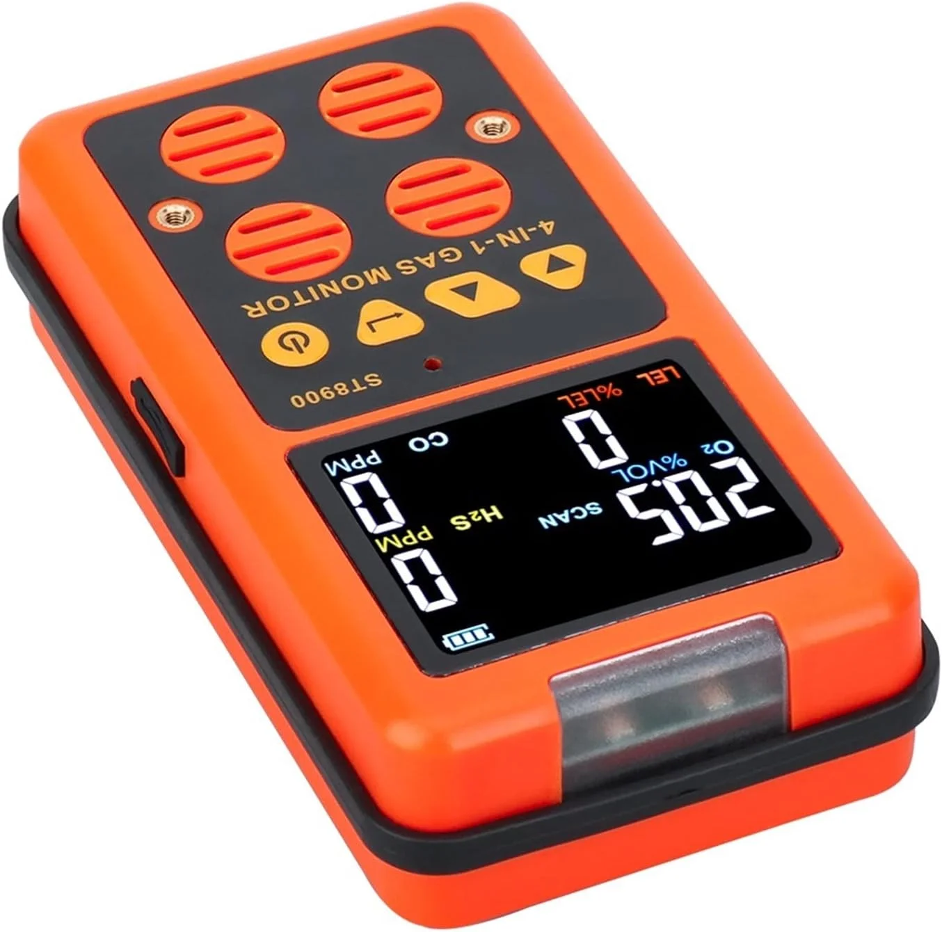 سنسور نشت یاب چندگانه گاز JIKWME 4 در 1، آشکارساز گاز چندگانه، صفحه نمایش گاز اکسیژن O2، سولفید هیدروژن H2S، مونوکسید کربن CO، گاز قابل احتراق LEL، آنالایزر گاز، دقت و حساسیت بالا سنسور نشت یاب چندگانه گاز JIKWME 4 در 1، آشکارساز گاز چندگانه، صفحه نمایش گاز اکسیژن O2، سولفید هیدروژن H2S، مونوکسید کربن CO، گاز قابل احتراق LEL، آنالایزر گاز، دقت و حساسیت بالا