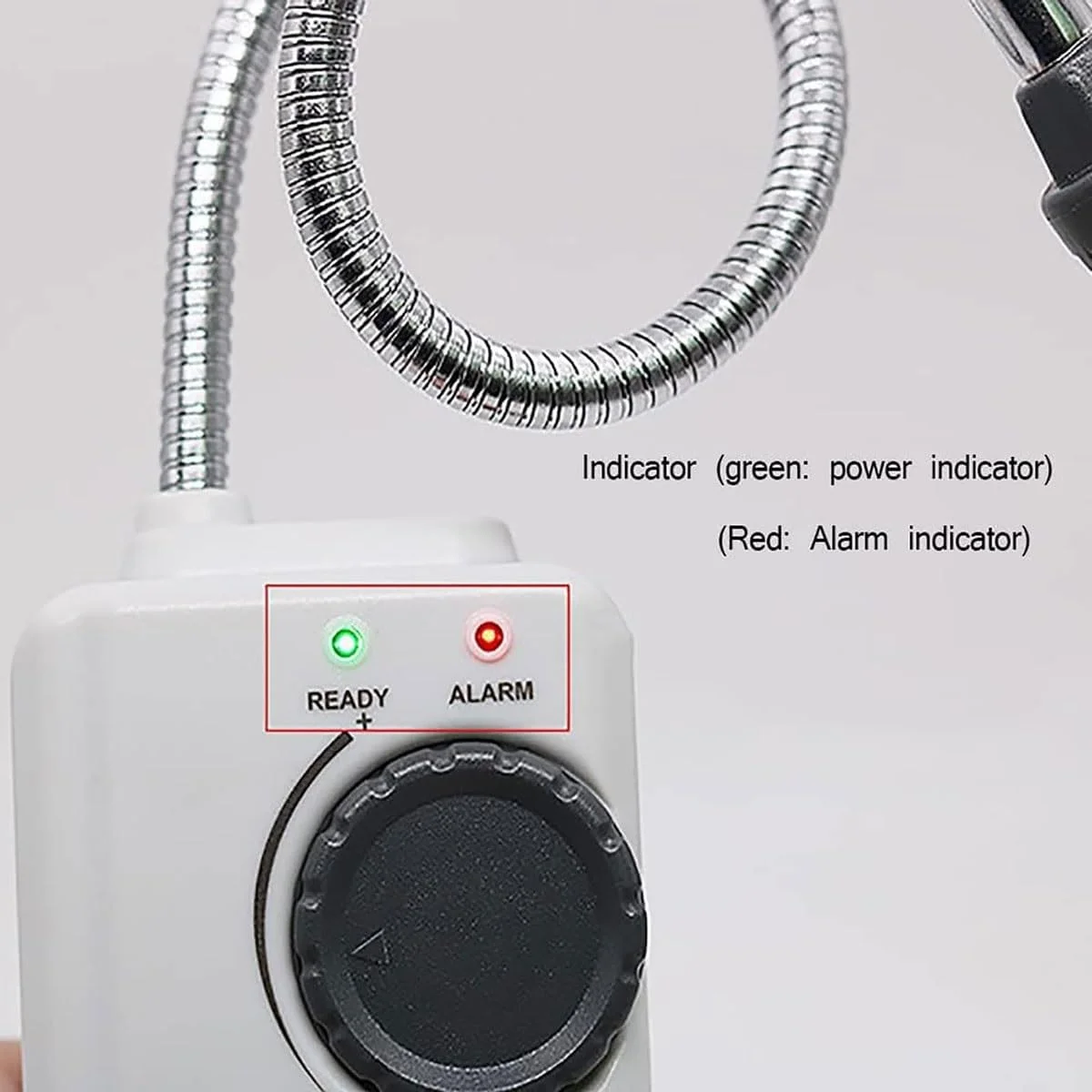 دستگاه تشخیص نشت گاز قابل حمل، گازسنج دستی با پروب گردن غازی انعطاف پذیر 13.8 اینچی، آلارم صوتی و زنگ، حساسیت 50ppm متان و پاسخ سریع، برای آشپزخانه ها، حمام ها، اجاق گاز دستگاه تشخیص نشت گاز قابل حمل، گازسنج دستی با پروب گردن غازی انعطاف پذیر 13.8 اینچی، آلارم صوتی و زنگ، حساسیت 50ppm متان و پاسخ سریع، برای آشپزخانه ها، حمام ها، اجاق گاز