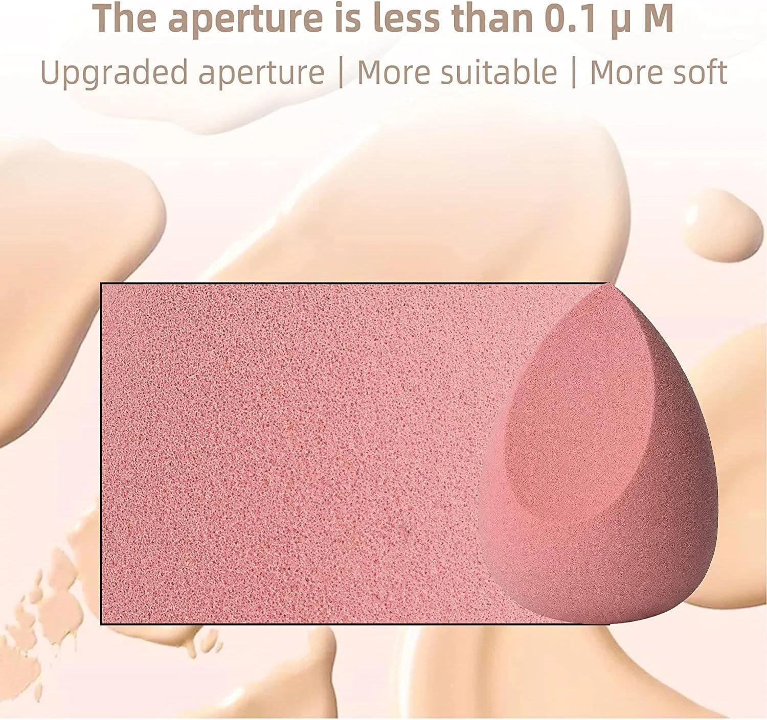 اسفنج آرایشی ECVV Beauty Blender - بسته 8 عددی اسفنج مخلوط کننده کرم پودر، ایده آل برای آرایش خانم ها، هایلایترها، پودر، کرم یا استفاده از مایعات، |رنگ و شکل تصادفی| اسفنج آرایشی ECVV Beauty Blender - بسته 8 عددی اسفنج مخلوط کننده کرم پودر، ایده آل برای آرایش خانم ها، هایلایترها، پودر، کرم یا استفاده از مایعات، |رنگ و شکل تصادفی|