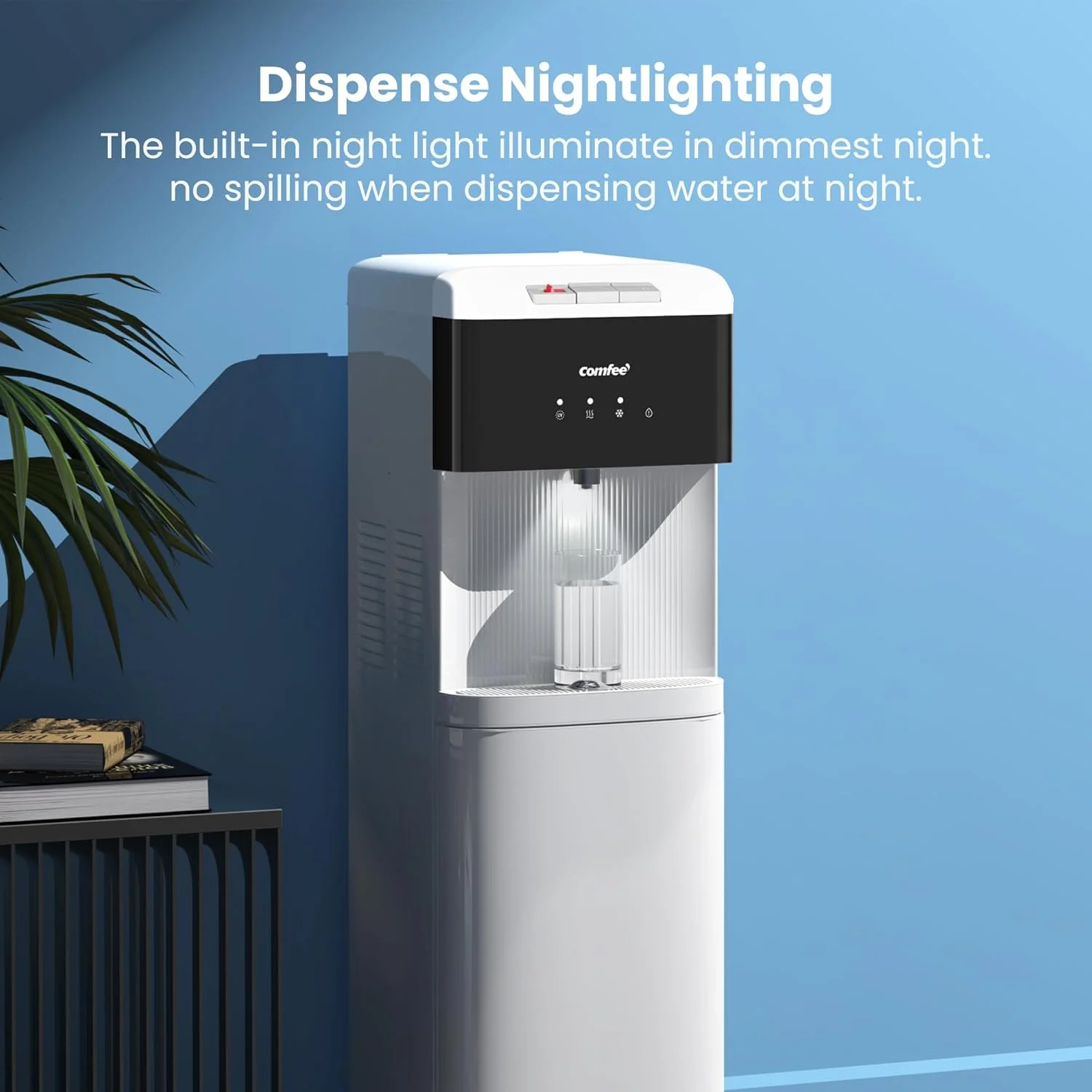 آبسردکن کامفی، بارگیری از پایین، دمای گرم، سرد و محیط، ایستاده، کنترل لمسی، قفل ایمنی کودک، نشانگر خالی بودن بطری برای خانه، آشپزخانه، دفتر، سفید، YL2236S آبسردکن کامفی، بارگیری از پایین، دمای گرم، سرد و محیط، ایستاده، کنترل لمسی، قفل ایمنی کودک، نشانگر خالی بودن بطری برای خانه، آشپزخانه، دفتر، سفید، YL2236S