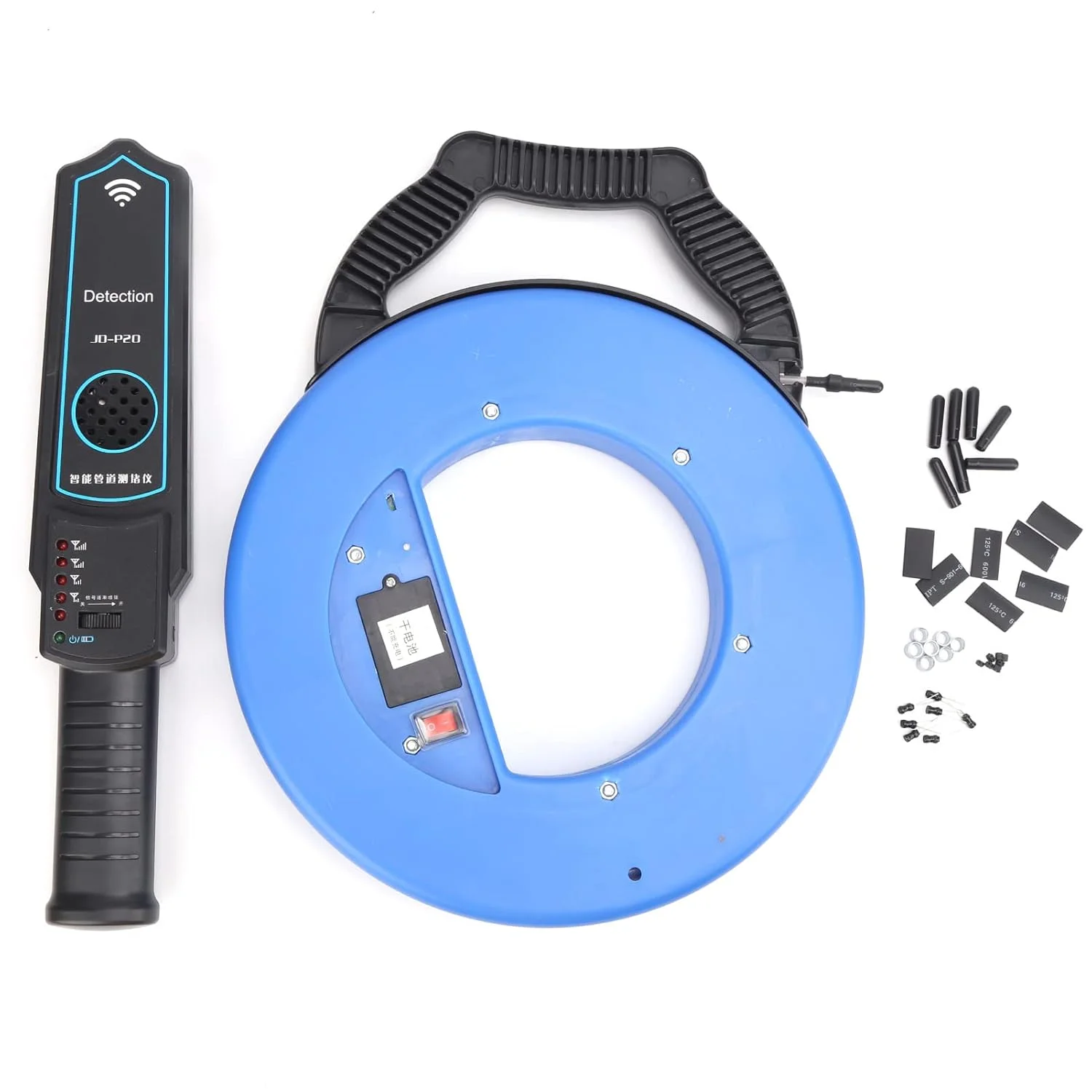 ابزار تشخیص گرفتگی لوله Domary، تستر قابل حمل برای استفاده خانگی (30 متر)