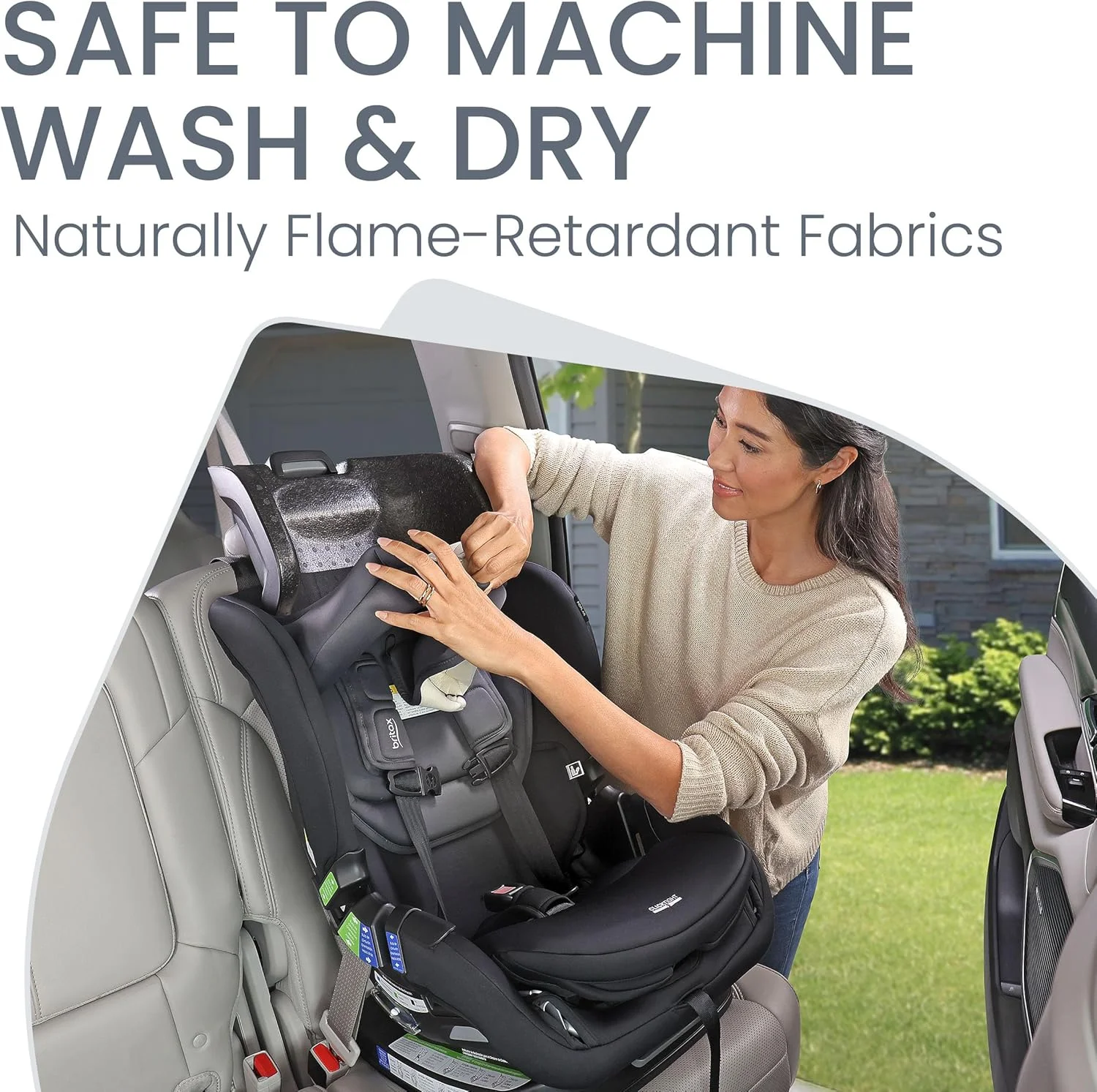 صندلی خودروی تبدیلشونده بریتکس مدل Poplar، رنگ Stone Onyx صندلی خودروی تبدیلشونده بریتکس مدل Poplar، رنگ Stone Onyx