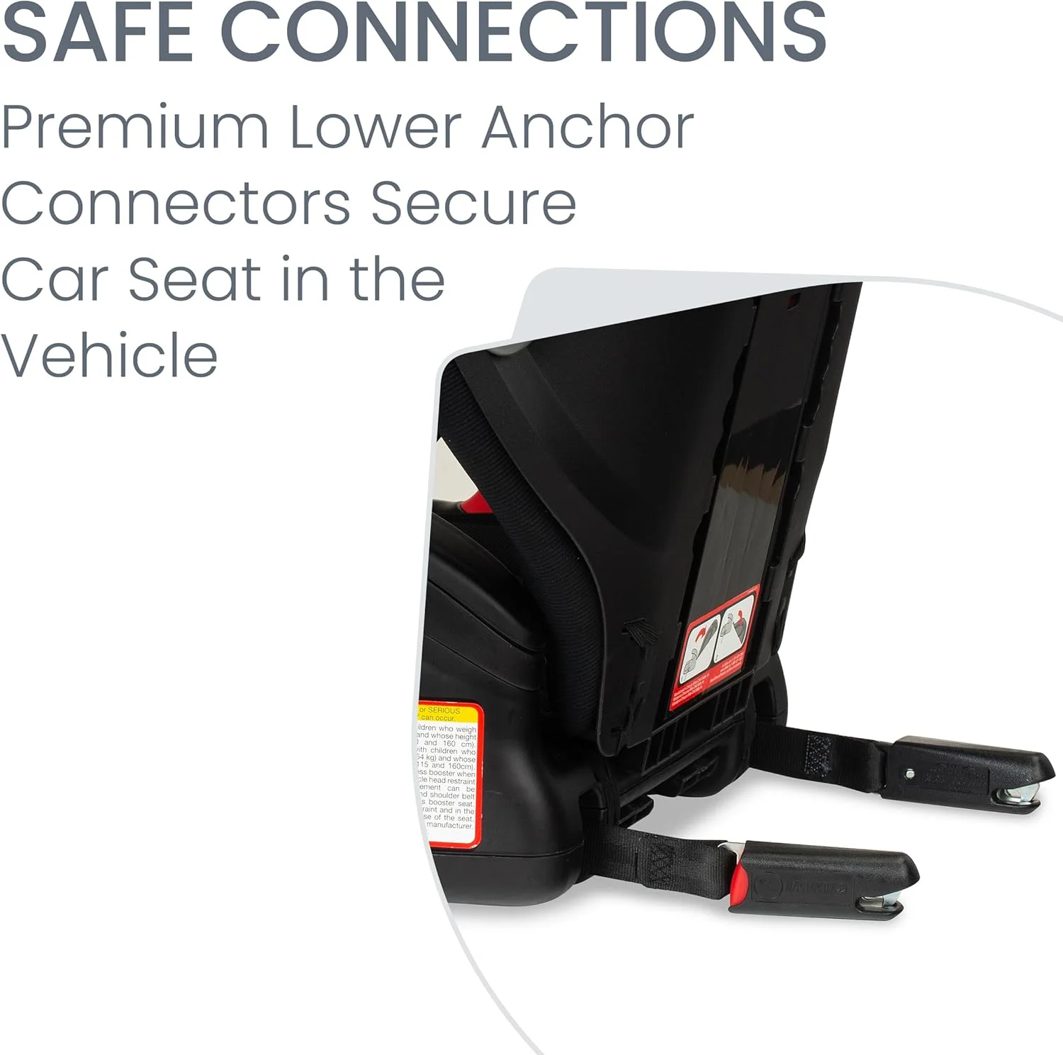 صندلی بوستر بدون پشتی کمربندی Britax Highpoint، SafeWash Gray Ombre صندلی بوستر بدون پشتی کمربندی Britax Highpoint، SafeWash Gray Ombre