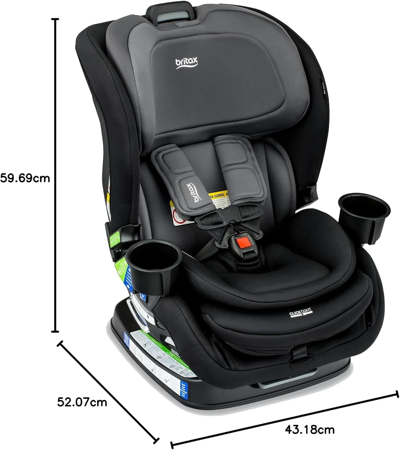 صندلی خودروی تبدیلشونده بریتکس مدل Poplar، رنگ Stone Onyx صندلی خودروی تبدیلشونده بریتکس مدل Poplar، رنگ Stone Onyx