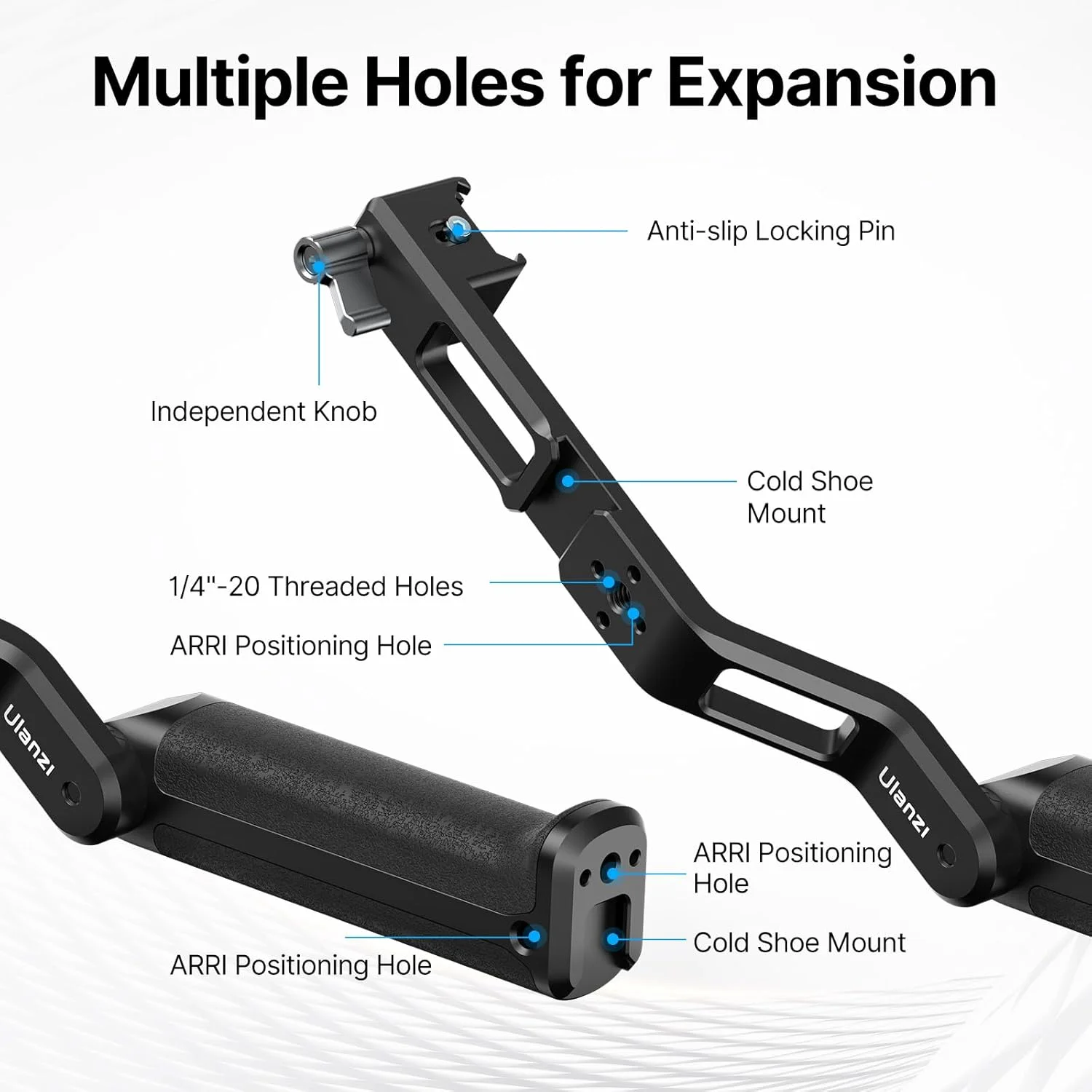 دسته بالابر ویژه تثبیت کننده ULANZI DJI RS3 Mini برای DJI RS3