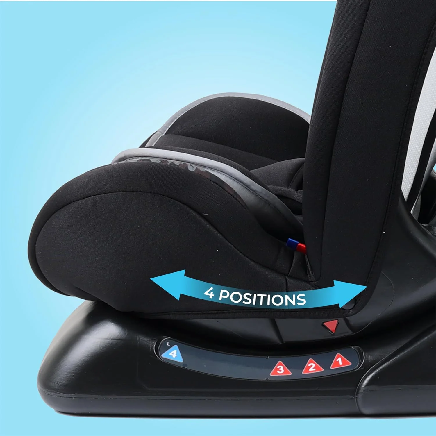 صندلی ماشین کودک دیزنی میکی موس Trucare FZC، 3 در 1، دارای 4 حالت تنظیم زاویه خواب، مناسب از 0 ماهگی تا 6 سالگی، گروه 0+/1/2، تا 25 کیلوگرم، چند رنگ