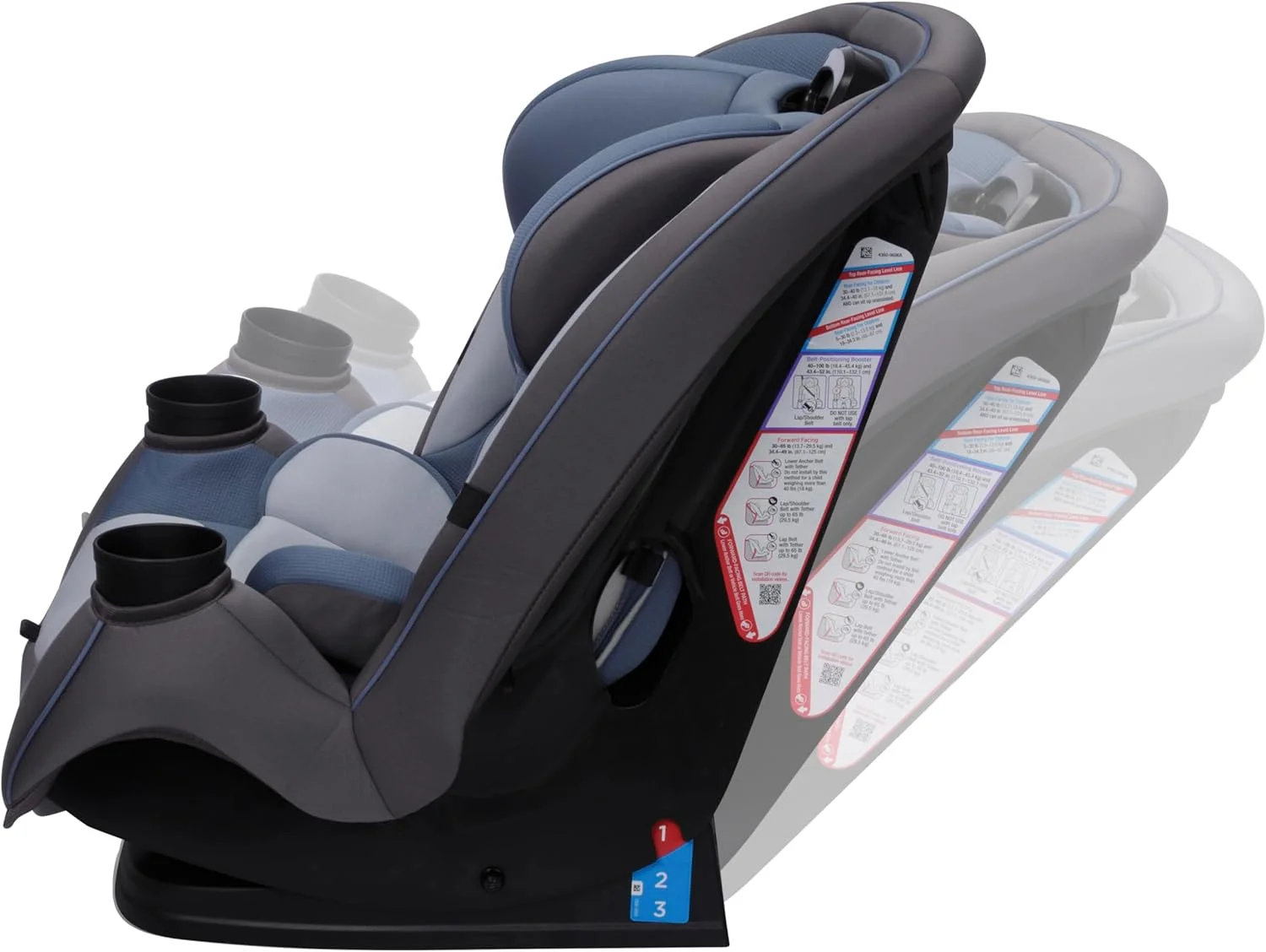 صندلی خودروی همه کاره Safety 1st Grow and Go، حالت رو به عقب، 2.2 تا 18 کیلوگرم، حالت رو به جلو (13.6 تا 29.4 کیلوگرم)، صندلی تقویت کننده پشتی بلند 18 تا 45 کیلوگرم، آبی آلاسکایی صندلی خودروی همه کاره Safety 1st Grow and Go، حالت رو به عقب، 2.2 تا 18 کیلوگرم، حالت رو به جلو (13.6 تا 29.4 کیلوگرم)، صندلی تقویت کننده پشتی بلند 18 تا 45 کیلوگرم، آبی آلاسکایی