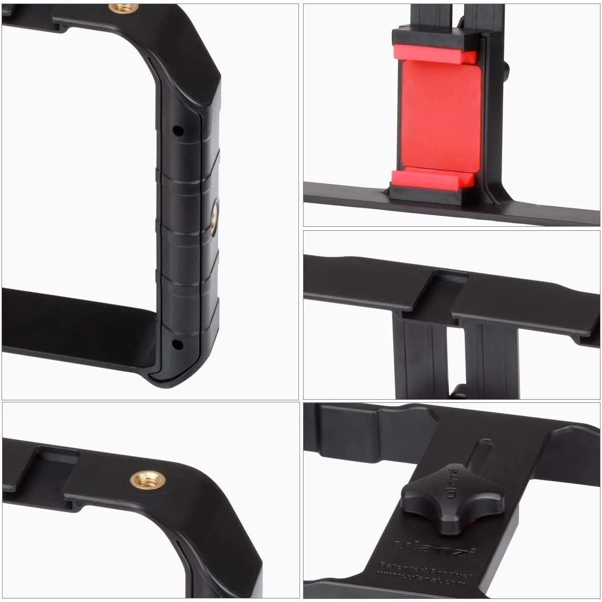 ULANZI U Rig Pro Smartphone Video Rig, iPhone Filmmaking Case, Phone Video Stabilizer Grip Tripod Mount for Videomaker Film-maker Videographer for iPhone X 8 Plus Sumsang ULANZI U Rig Pro Smartphone Video Rig, iPhone Filmmaking Case, Phone Video Stabilizer Grip Tripod Mount for Videomaker Film-maker Videographer for iPhone X 8 Plus Sumsang