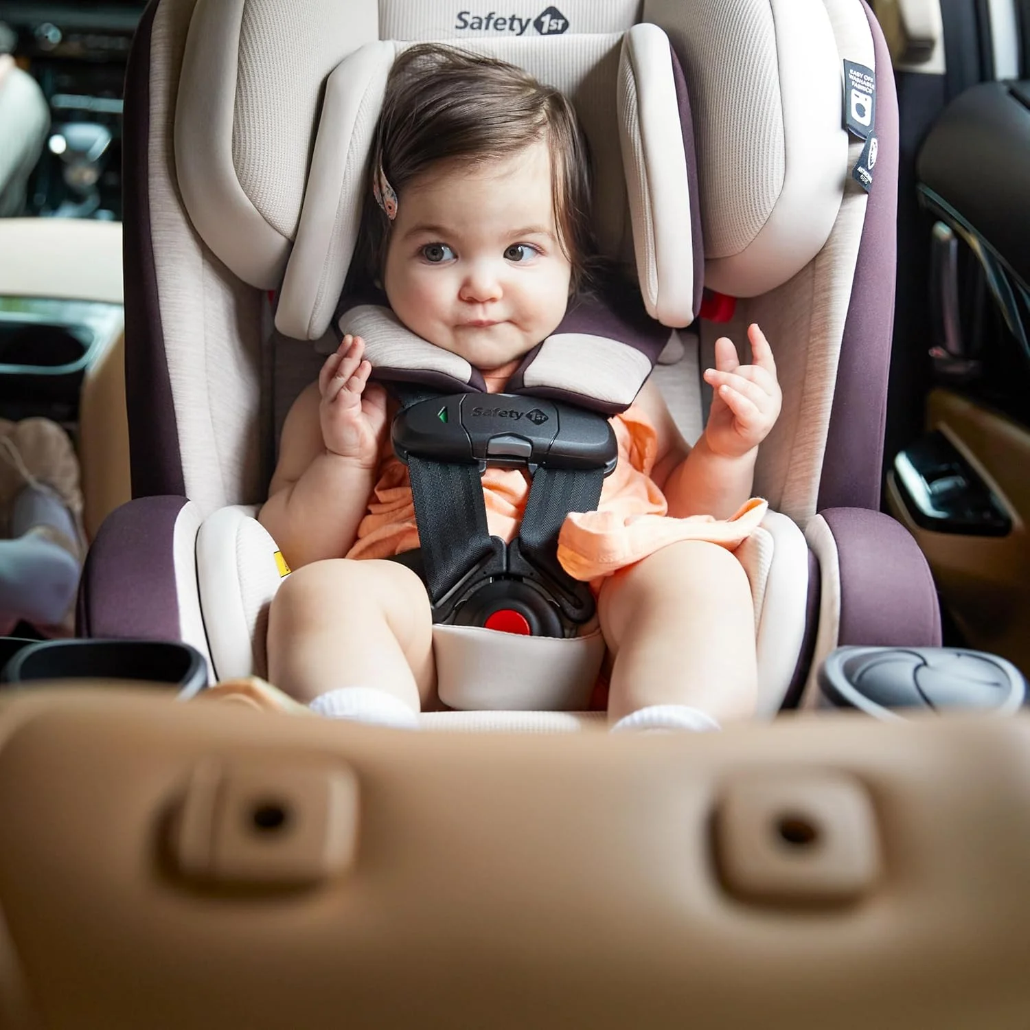 صندلی خودرو کودک Safety 1st Everslim DLX Slim Convertible – صندلی خودرو کودک 4 در 1 تبدیل شونده; صندلی خودرو کودک برای وزن 2 تا 45 کیلوگرم، High Street