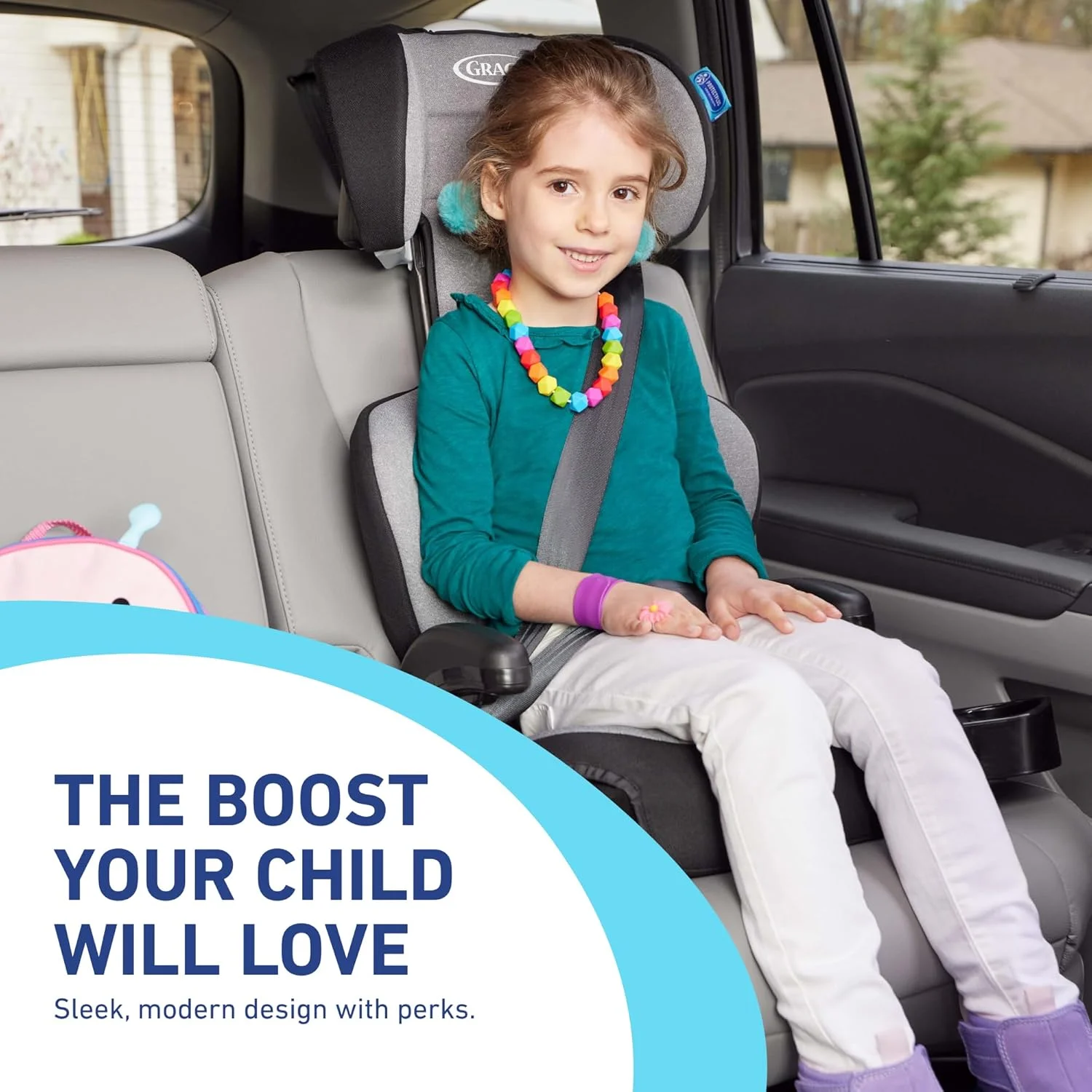 صندلی خودرو بوستر پشتی بلند گراکو TurboBooster 2.0، دکلان صندلی خودرو بوستر پشتی بلند گراکو TurboBooster 2.0، دکلان