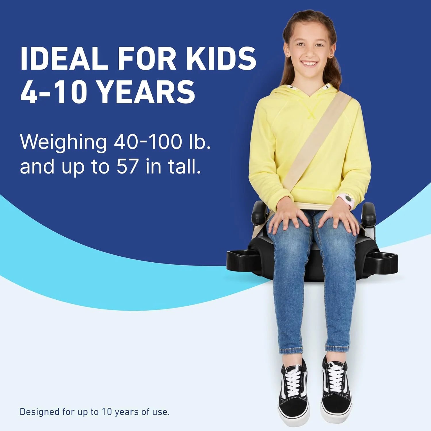 صندلی خودرو بوستر پشتی بلند گراکو TurboBooster 2.0، دکلان صندلی خودرو بوستر پشتی بلند گراکو TurboBooster 2.0، دکلان