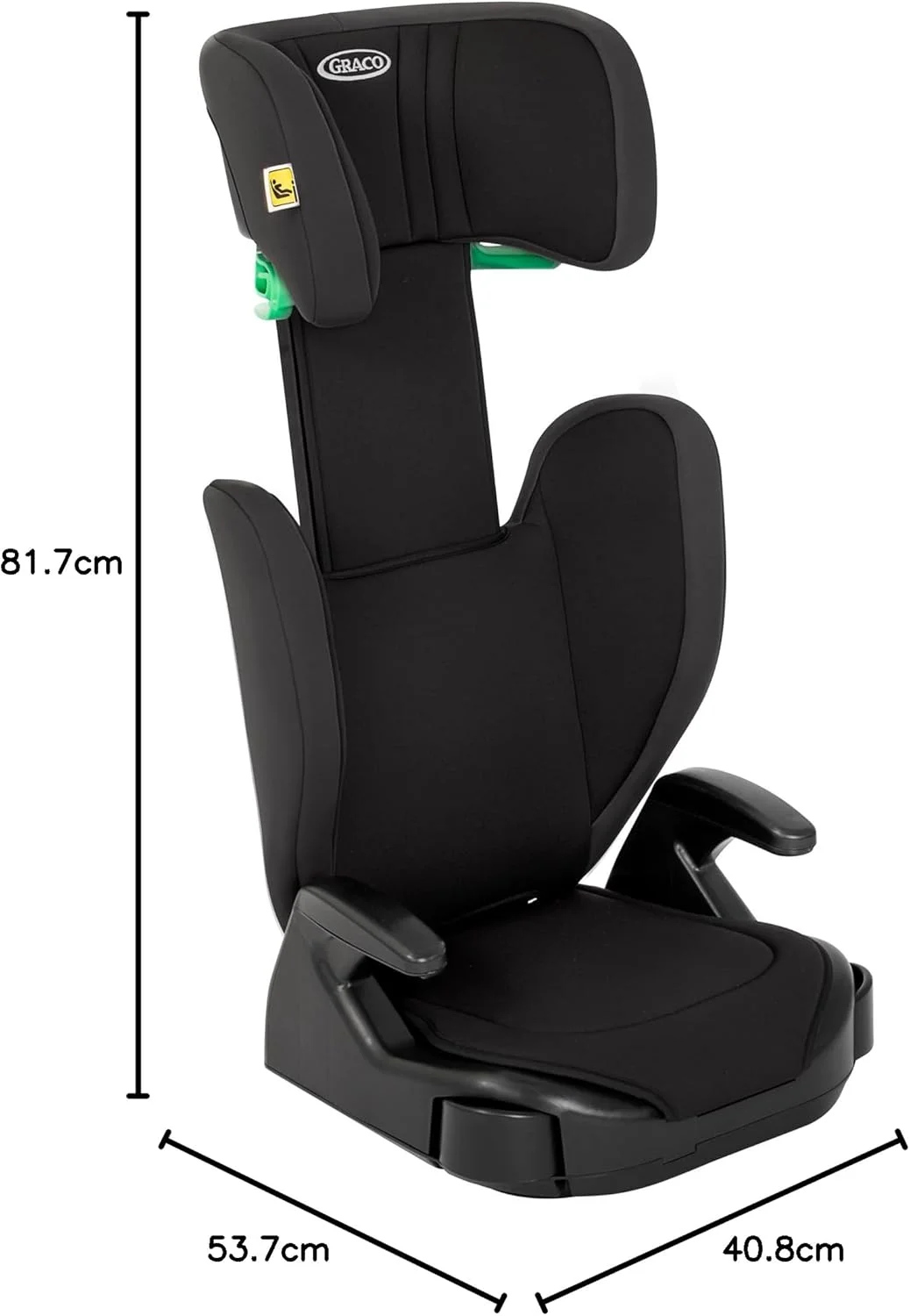 صندلی خودرو کودک گراکو جونیور مکسی i-Size R129 با پشتی بلند و جا لیوانی، مناسب برای قد 100-150 سانتی متر (تقریباً 3.5 تا 12 سال) - مشکی نیمه شب صندلی خودرو کودک گراکو جونیور مکسی i-Size R129 با پشتی بلند و جا لیوانی، مناسب برای قد 100-150 سانتی متر (تقریباً 3.5 تا 12 سال) - مشکی نیمه شب
