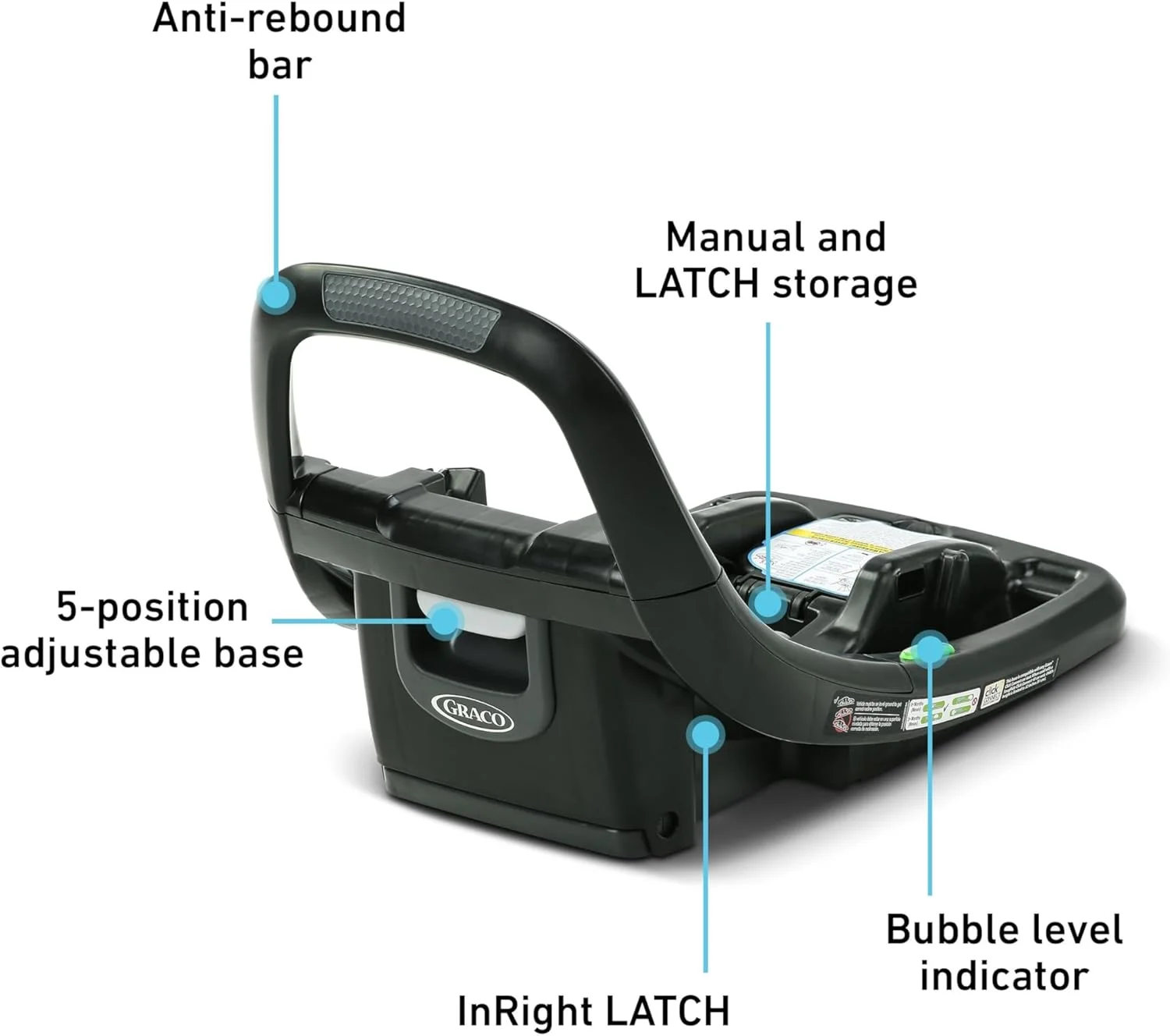 Graco SnugRide SnugFit 35 ICS Base, Black