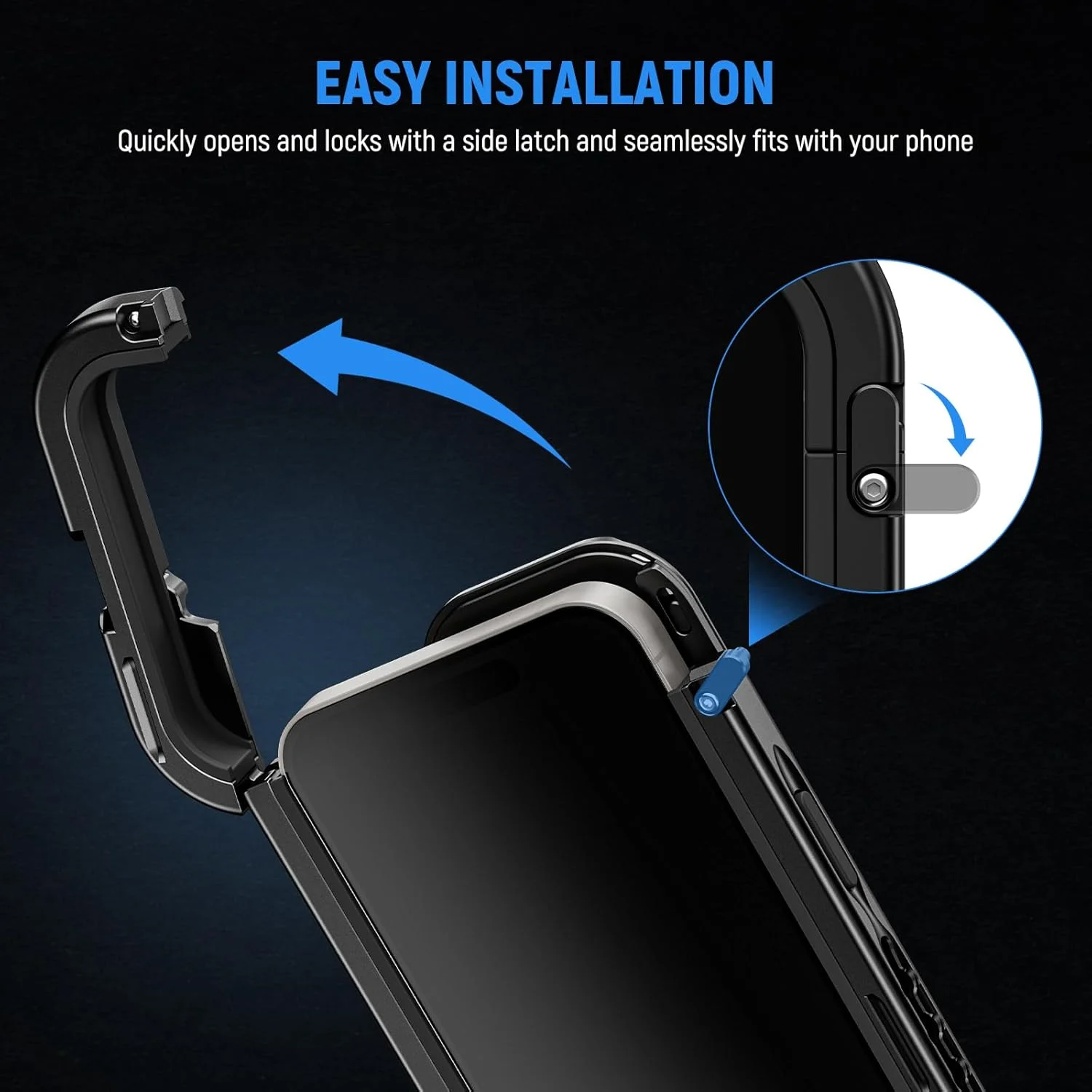 کیت قفس تلفن همراه NEEWER 15 Pro نسل دوم، استابلایزر ویدئویی تلفن همراه + دستگیره جانبی با رهاسازی سریع، آداپتور فیلتر 67 میلی‌متری، صفحه پشتی لنز 17 میلی‌متری، آداپتور T Mount، سازگار با Moment، PA043+PA045B