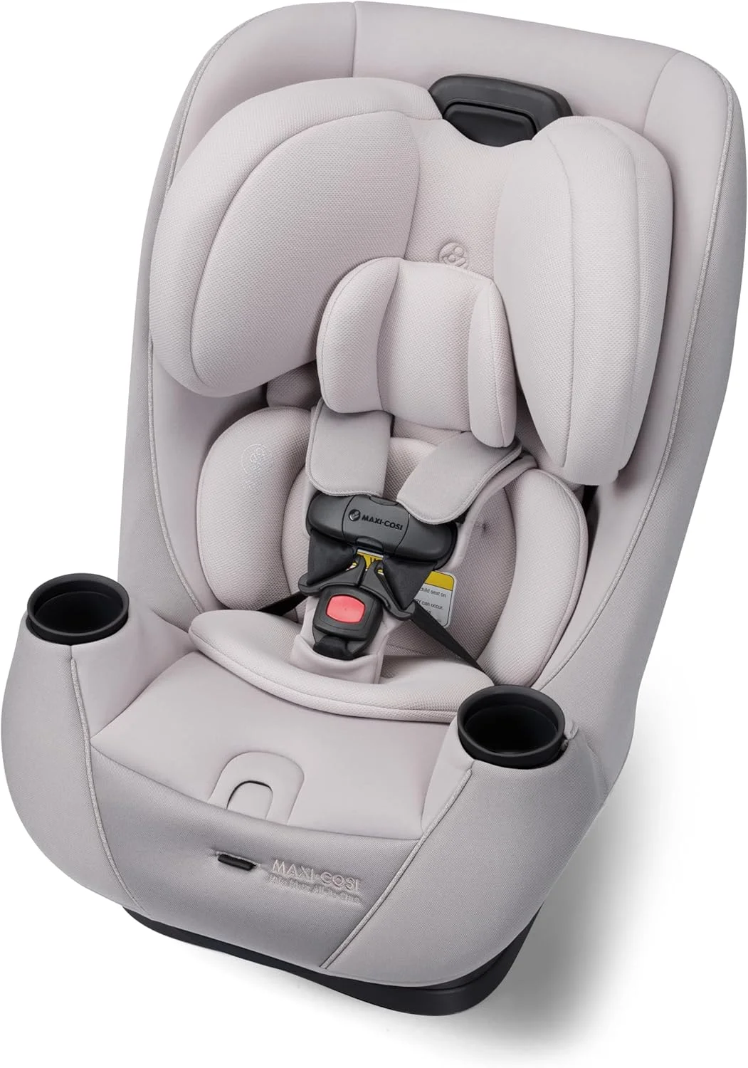 Maxi-Cosi Pria Max 3-in-1 Convertible Car Seat, Infant to Toddler Car Seat, ClipQuick Magnetic Chest Clip, Quick-Install Latch, Machine-Washable Cover, 5-100 lbs, Oyster Shell