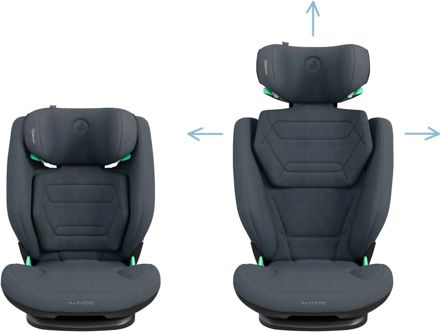 Maxi-Cosi RodiFix Pro2 i-Size Child Car Seat, Multiple Recline Positions, G-CELL Side Impact Protection, ClimaFlow for Temperature Control, 3.5-12 Years, Authentic Graphite, 2 Year Warranty Maxi-Cosi RodiFix Pro2 i-Size Child Car Seat, Multiple Recline Positions, G-CELL Side Impact Protection, ClimaFlow for Temperature Control, 3.5-12 Years, Authentic Graphite, 2 Year Warranty