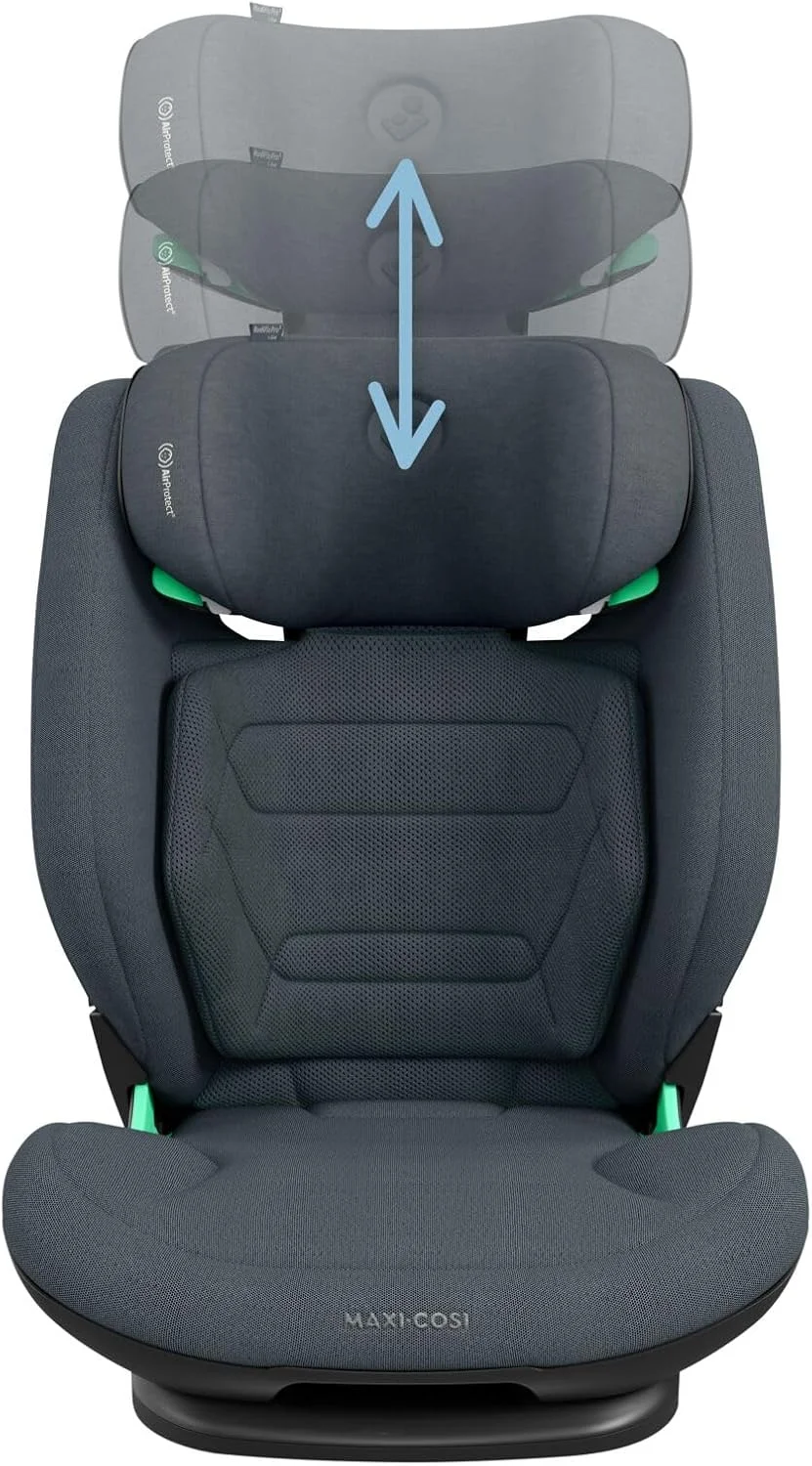 Maxi-Cosi RodiFix Pro2 i-Size Child Car Seat, Multiple Recline Positions, G-CELL Side Impact Protection, ClimaFlow for Temperature Control, 3.5-12 Years, Authentic Graphite, 2 Year Warranty Maxi-Cosi RodiFix Pro2 i-Size Child Car Seat, Multiple Recline Positions, G-CELL Side Impact Protection, ClimaFlow for Temperature Control, 3.5-12 Years, Authentic Graphite, 2 Year Warranty