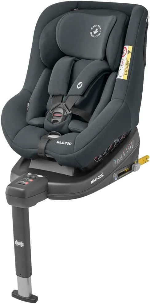 Maxi-Cosi Beryl, Infant Car Seat, G-Cell Technology, Rearward and Forward Facing, 0-7 Years, Authentic Graphite, 2 years Warranty