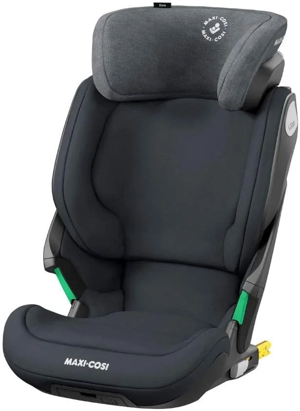 صندلی خودرو کودک Maxi-Cosi Kore i-Size، صندلی تقویتی گروه 2/3 با ISOFIX، ایمنی i-Size، 100 – 150 سانتی متر، 3.5 – 12 سال، گرافیت اصیل