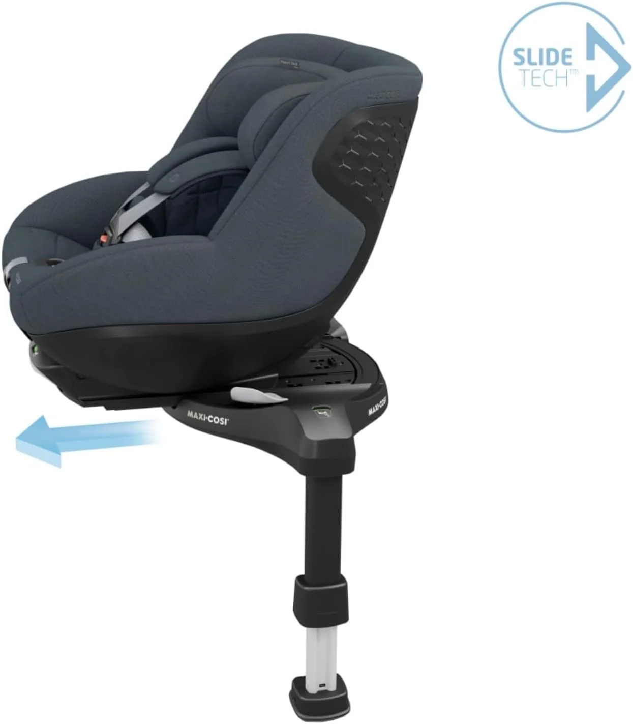 صندلی ماشین کودک Maxi-Cosi Pearl 360 Pro، فناوری نوآورانه SlideTech، محافظت جانبی G-CELL، موقعیت های خواب عالی، 3 ماه تا 4 سال، گرافیت اصیل صندلی ماشین کودک Maxi-Cosi Pearl 360 Pro، فناوری نوآورانه SlideTech، محافظت جانبی G-CELL، موقعیت های خواب عالی، 3 ماه تا 4 سال، گرافیت اصیل