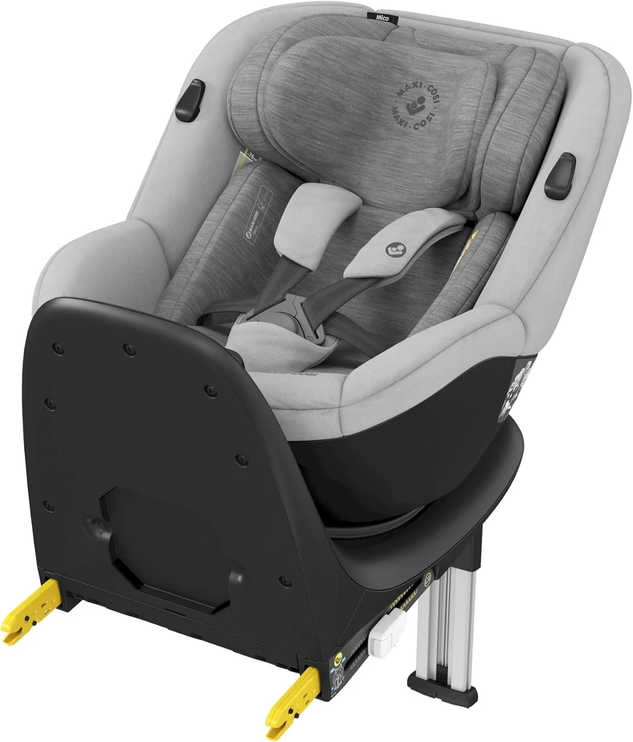 صندلی خودرو چرخشی 360 درجه Maxi-Cosi Mica با Isofix، تبدیلشدنی، رو به عقب و رو به جلو، از بدو تولد تا 4 سالگی، 40-105 سانتیمتر، خاکستری اصیل صندلی خودرو چرخشی 360 درجه Maxi-Cosi Mica با Isofix، تبدیلشدنی، رو به عقب و رو به جلو، از بدو تولد تا 4 سالگی، 40-105 سانتیمتر، خاکستری اصیل