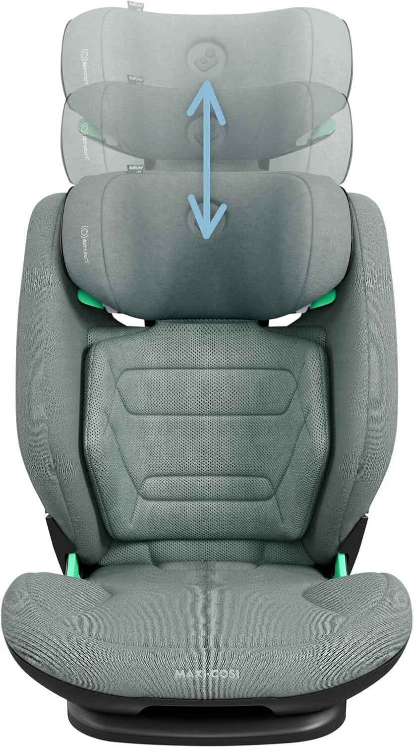 صندلی خودرو کودک Maxi-Cosi RodiFix Pro2 i-Size، موقعیتهای تکیه دادن چندگانه، محافظت جانبی G-CELL، ClimaFlow برای کنترل دما، 3.5-12 سال، خاکستری اصیل صندلی خودرو کودک Maxi-Cosi RodiFix Pro2 i-Size، موقعیتهای تکیه دادن چندگانه، محافظت جانبی G-CELL، ClimaFlow برای کنترل دما، 3.5-12 سال، خاکستری اصیل