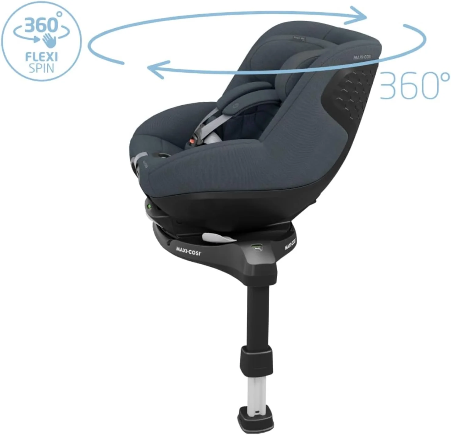 صندلی ماشین کودک Maxi-Cosi Pearl 360 Pro، فناوری نوآورانه SlideTech، محافظت جانبی G-CELL، موقعیت های خواب عالی، 3 ماه تا 4 سال، گرافیت اصیل صندلی ماشین کودک Maxi-Cosi Pearl 360 Pro، فناوری نوآورانه SlideTech، محافظت جانبی G-CELL، موقعیت های خواب عالی، 3 ماه تا 4 سال، گرافیت اصیل
