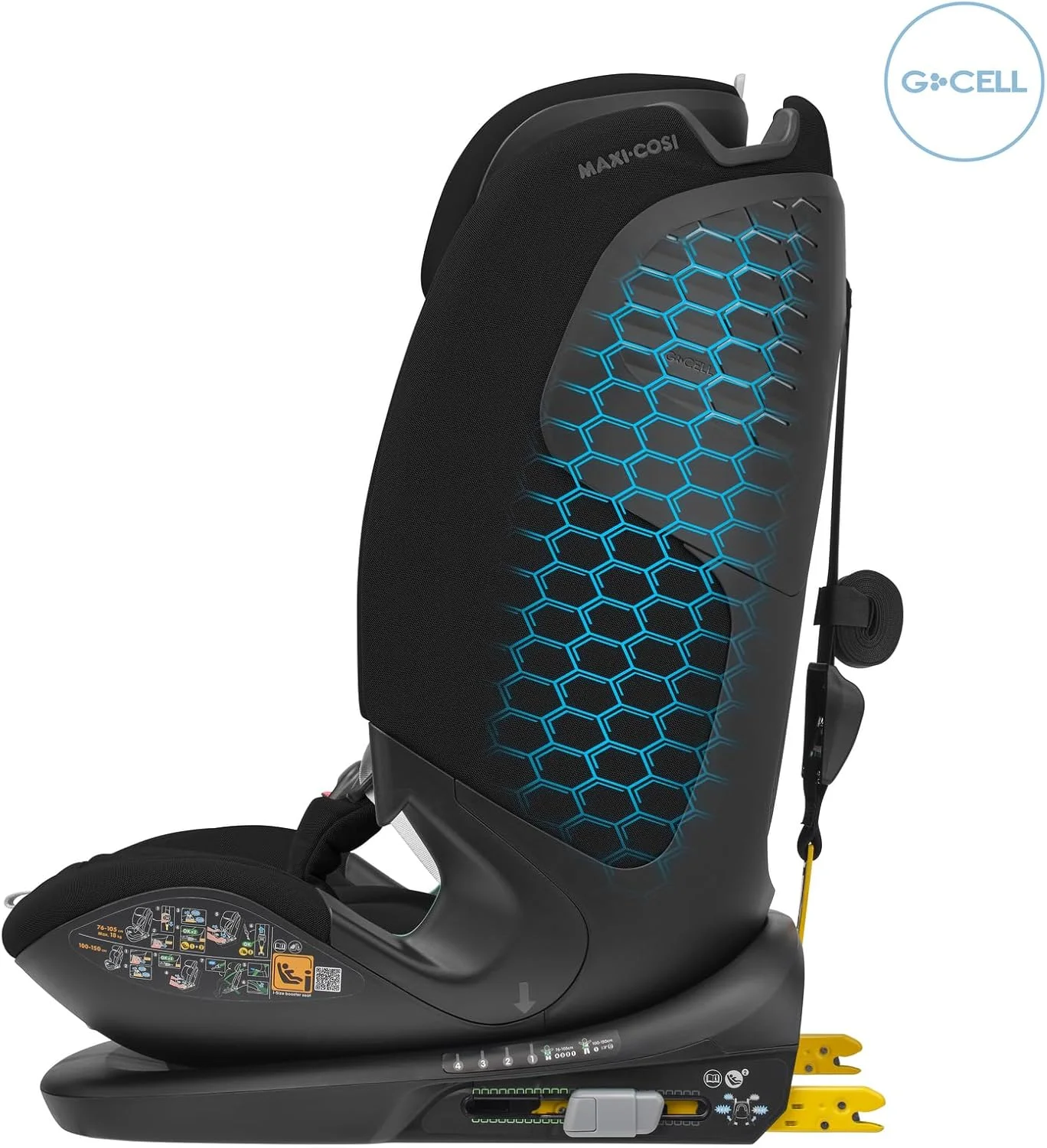 صندلی خودرو کودک Maxi-Cosi Titan Pro2 i-Size، محافظت جانبی G-CELL، کنترل دمای ClimaFlow، بالشتک های ایمنی Air Protect، 15 ماه تا 12 سال، مشکی اصیل صندلی خودرو کودک Maxi-Cosi Titan Pro2 i-Size، محافظت جانبی G-CELL، کنترل دمای ClimaFlow، بالشتک های ایمنی Air Protect، 15 ماه تا 12 سال، مشکی اصیل