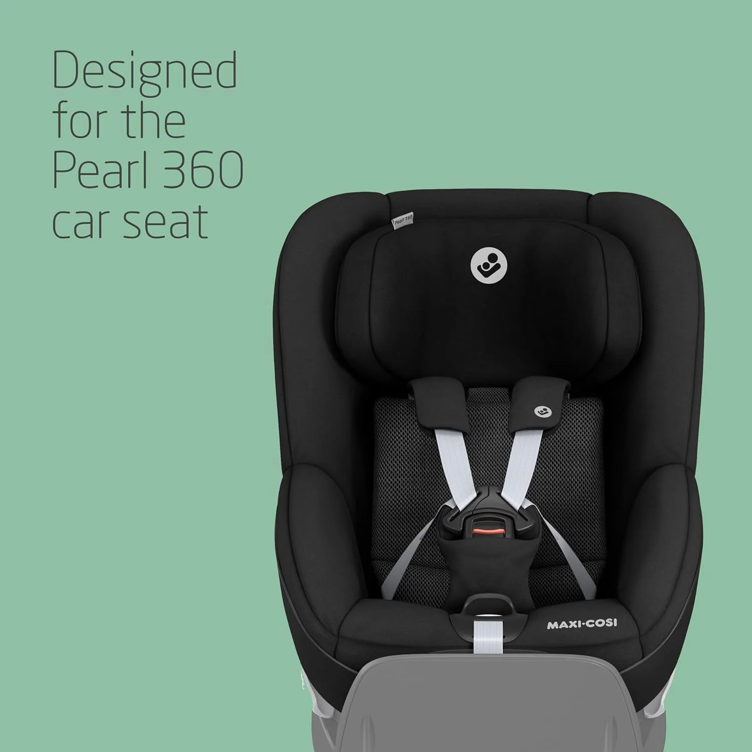 بالشتک نوزادی Maxi-Cosi Pearl 360، طراحی شده برای صندلی خودرو چرخشی Pearl 360، 0-3 ماه، مشکی اصیل بالشتک نوزادی Maxi-Cosi Pearl 360، طراحی شده برای صندلی خودرو چرخشی Pearl 360، 0-3 ماه، مشکی اصیل