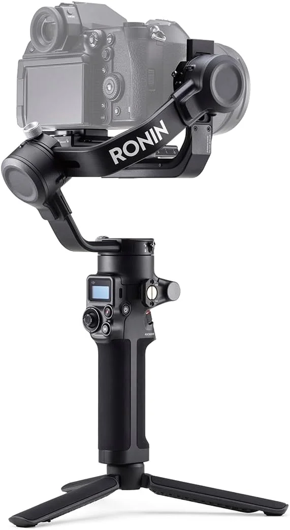 تثبیت کننده تک دستی DJI RSC 2 (Ronin-SC2) برای دوربین های بدون آینه با ظرفیت حمل 3 کیلوگرم، مشکی