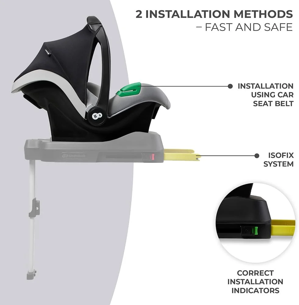 صندلی ماشین کودک کرافت مدل I-Size Mink Pro، خاکستری صندلی ماشین کودک کرافت مدل I-Size Mink Pro، خاکستری