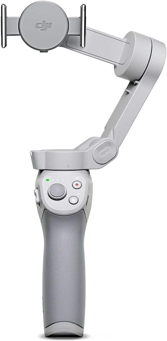 DJI OM 4 Combo شامل کیف کمری DJI و سه پایه گریپ، گیمبال تثبیت کننده 3 محوره تلفن هوشمند برای فیلمبرداری زنده یوتیوب و ولاگ برای آیفون و اندروید