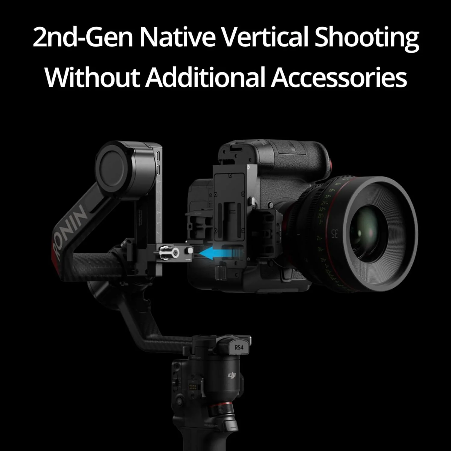 DJI RS 4 Pro Combo، لرزشگیر گیمبال 3 محوره برای دوربین های DSLR و سینمایی Canon/Sony/Panasonic/Nikon/Fujifilm، تصویربرداری عمودی بومی، ظرفیت بار 4.5 کیلوگرم/10 پوند، نسخه امارات DJI RS 4 Pro Combo، لرزشگیر گیمبال 3 محوره برای دوربین های DSLR و سینمایی Canon/Sony/Panasonic/Nikon/Fujifilm، تصویربرداری عمودی بومی، ظرفیت بار 4.5 کیلوگرم/10 پوند، نسخه امارات