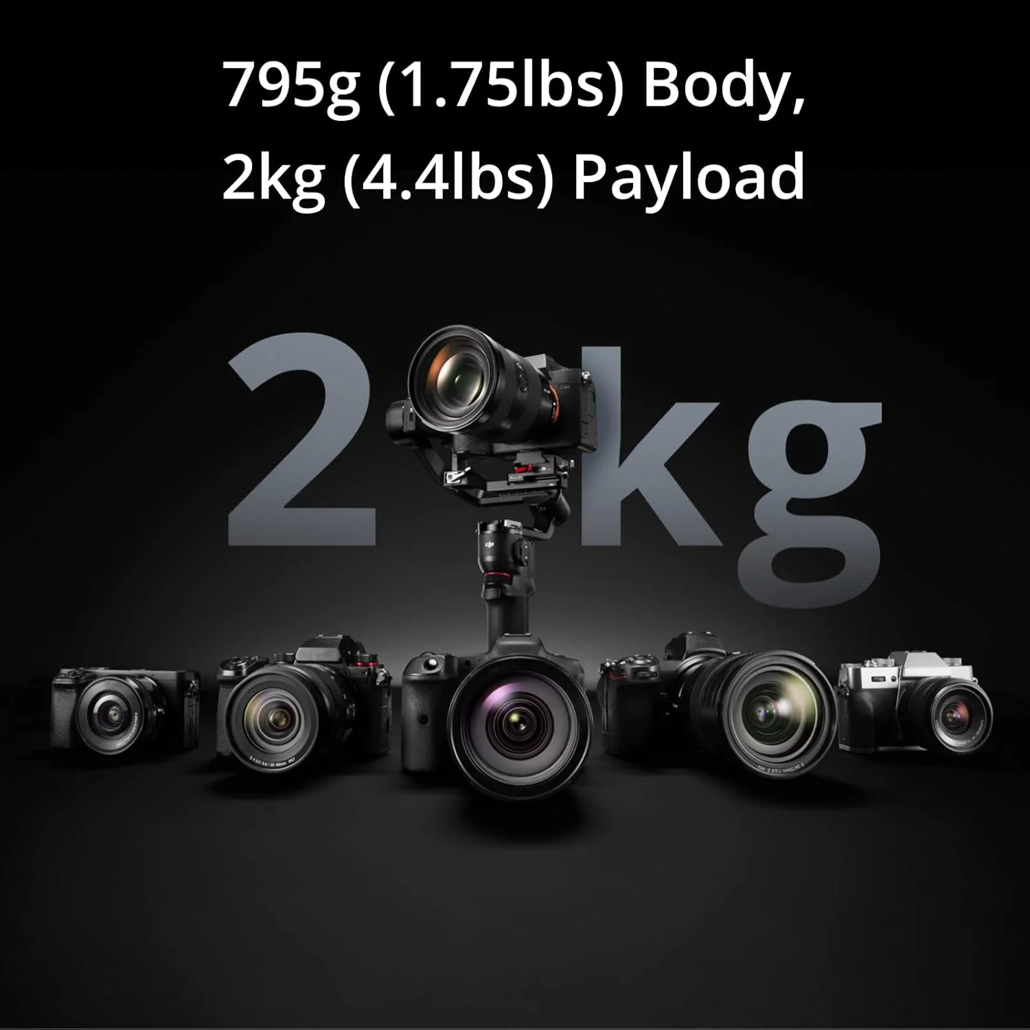 DJI RS 3 Mini - گیمبال تثبیت کننده سبک وزن 3 محوره برای دوربین های بدون آینه Canon/Sony/Panasonic/Nikon/Fujifilm، کنترل شاتر بلوتوث، فیلمبرداری عمودی بومی، نسخه امارات DJI RS 3 Mini - گیمبال تثبیت کننده سبک وزن 3 محوره برای دوربین های بدون آینه Canon/Sony/Panasonic/Nikon/Fujifilm، کنترل شاتر بلوتوث، فیلمبرداری عمودی بومی، نسخه امارات