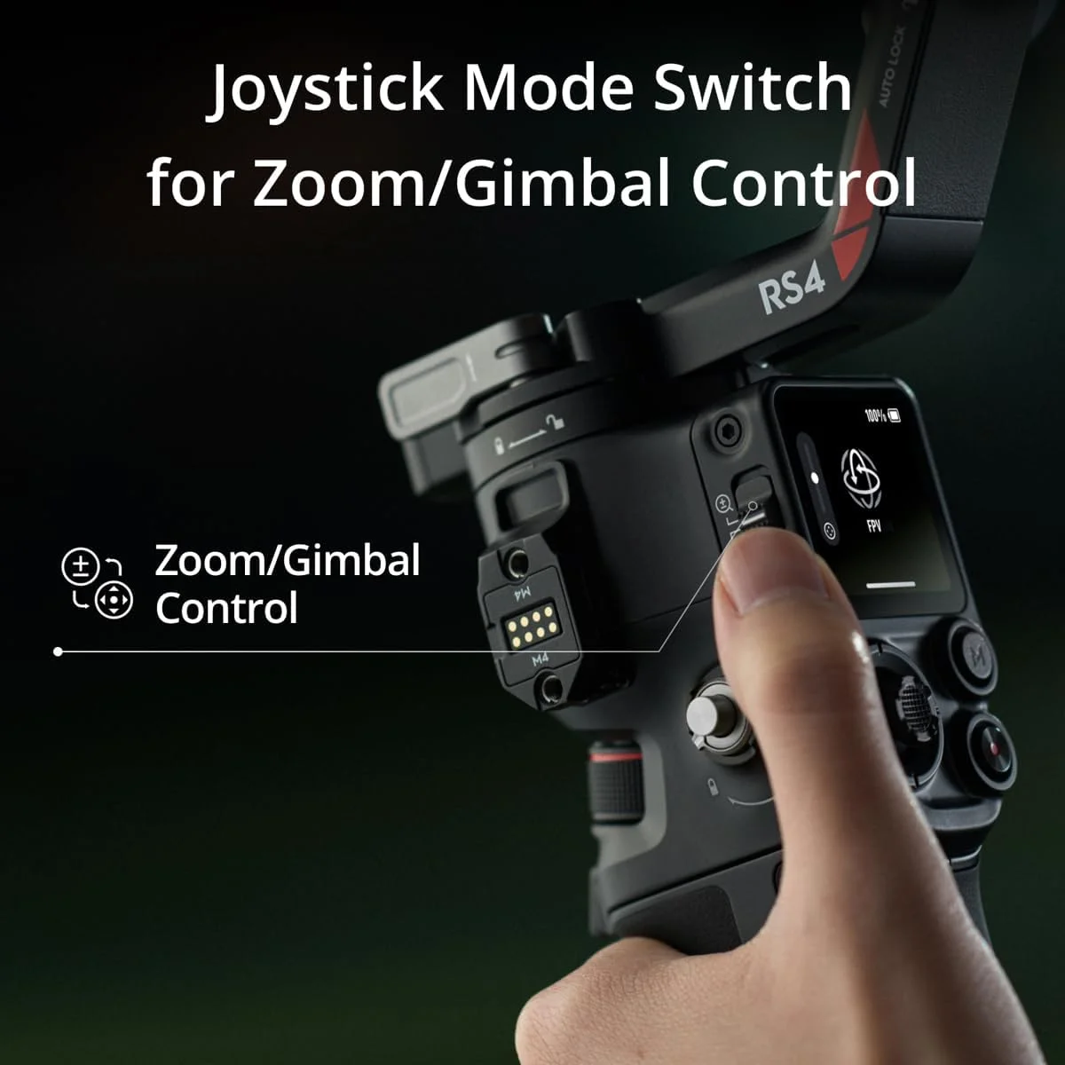 DJI RS 4، تثبیت کننده گیمبال 3 محوره برای دوربین های DSLR و بدون آینه Canon/Sony/Panasonic/Nikon/Fujifilm، نسل دوم تصویربرداری عمودی بومی، جوی استیک سوئیچ 2 حالته، نسخه امارات DJI RS 4، تثبیت کننده گیمبال 3 محوره برای دوربین های DSLR و بدون آینه Canon/Sony/Panasonic/Nikon/Fujifilm، نسل دوم تصویربرداری عمودی بومی، جوی استیک سوئیچ 2 حالته، نسخه امارات