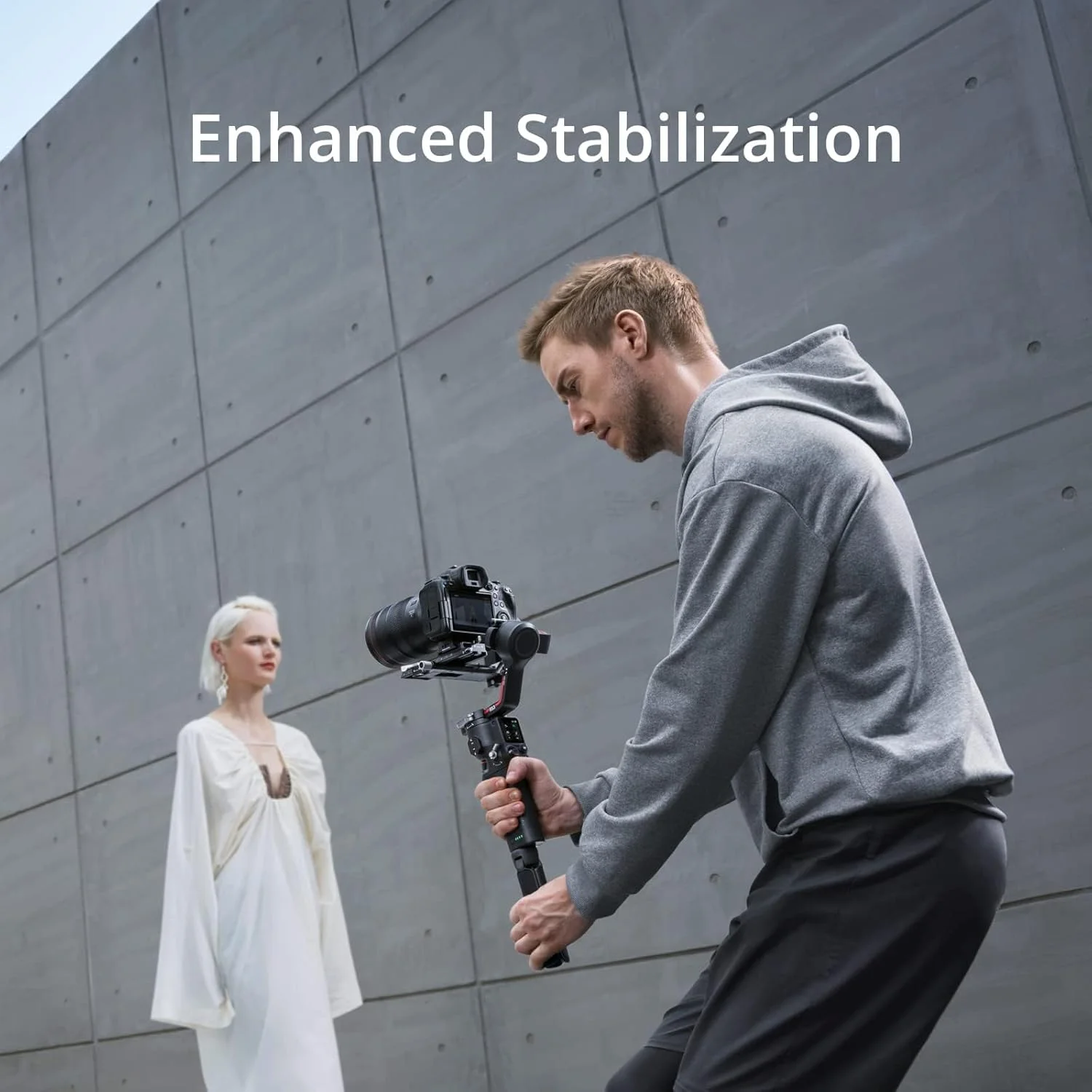 DJI RS 3 Combo - 3-Axis Gimbal Stabilizer for DSLR and Mirrorless Camera, Automated Axis Locks, 1.8" OLED Touchscreen, RS Stabilization Algorithm, black, UAE Version with Official Warranty Support DJI RS 3 Combo - 3-Axis Gimbal Stabilizer for DSLR and Mirrorless Camera, Automated Axis Locks, 1.8" OLED Touchscreen, RS Stabilization Algorithm, black, UAE Version with Official Warranty Support