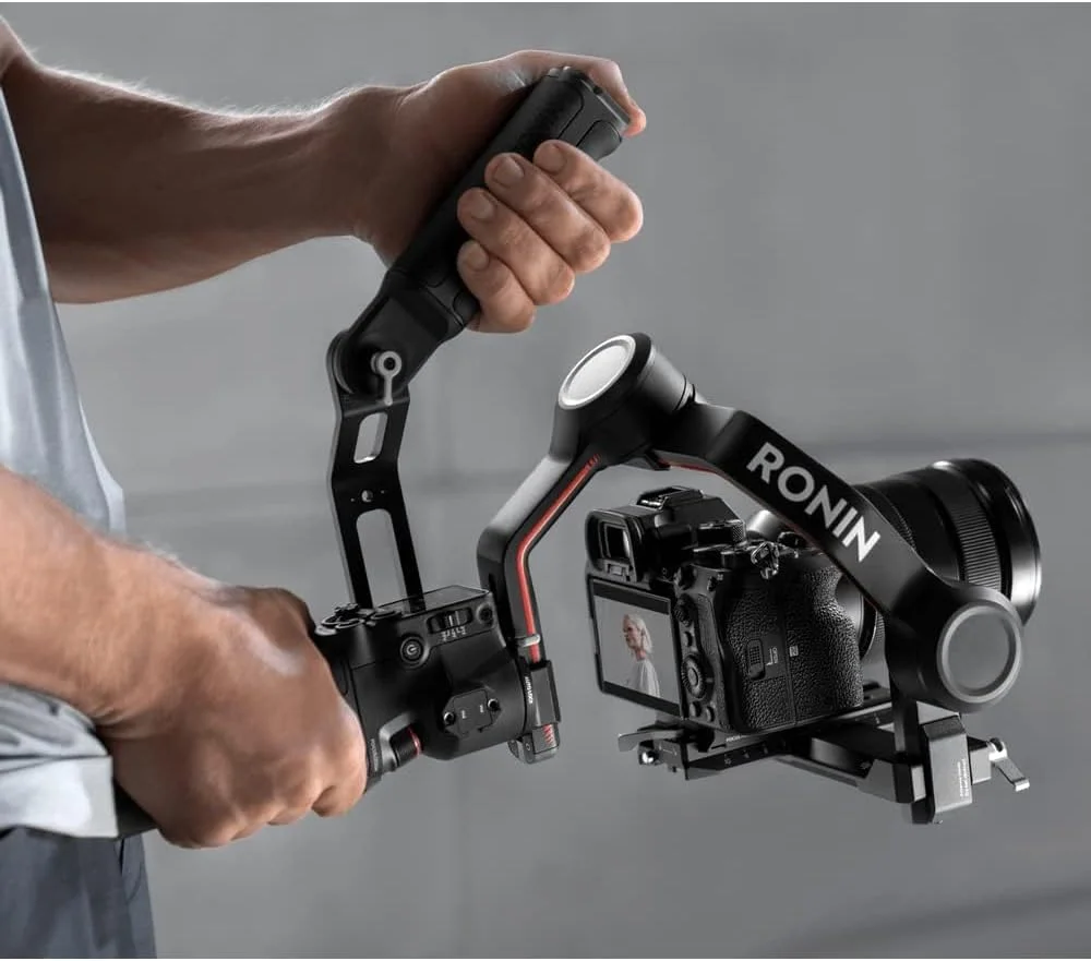 DJI RS 3 Combo - 3-Axis Gimbal Stabilizer for DSLR and Mirrorless Camera, Automated Axis Locks, 1.8" OLED Touchscreen, RS Stabilization Algorithm, black, UAE Version with Official Warranty Support DJI RS 3 Combo - 3-Axis Gimbal Stabilizer for DSLR and Mirrorless Camera, Automated Axis Locks, 1.8" OLED Touchscreen, RS Stabilization Algorithm, black, UAE Version with Official Warranty Support