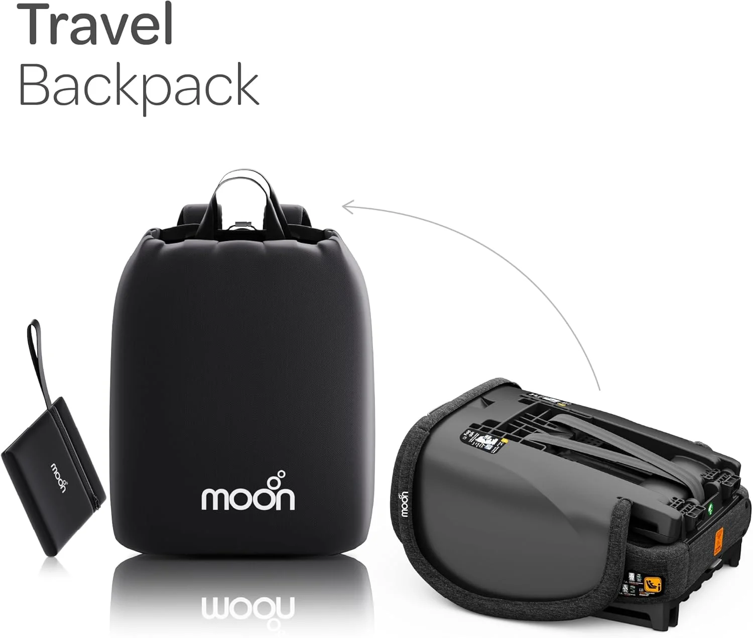 صندلی خودرو تاشو کودک مون مدل Folda Plus، گروه 1/2/3 (15 ماه - 12 سال، 9-36 کیلوگرم)، دارای گواهینامه i-Size ECE R129، دارای جا لیوانی و پایه جداشدنی، مناسب سفر با کیف حمل - خاکستری تیره صندلی خودرو تاشو کودک مون مدل Folda Plus، گروه 1/2/3 (15 ماه - 12 سال، 9-36 کیلوگرم)، دارای گواهینامه i-Size ECE R129، دارای جا لیوانی و پایه جداشدنی، مناسب سفر با کیف حمل - خاکستری تیره