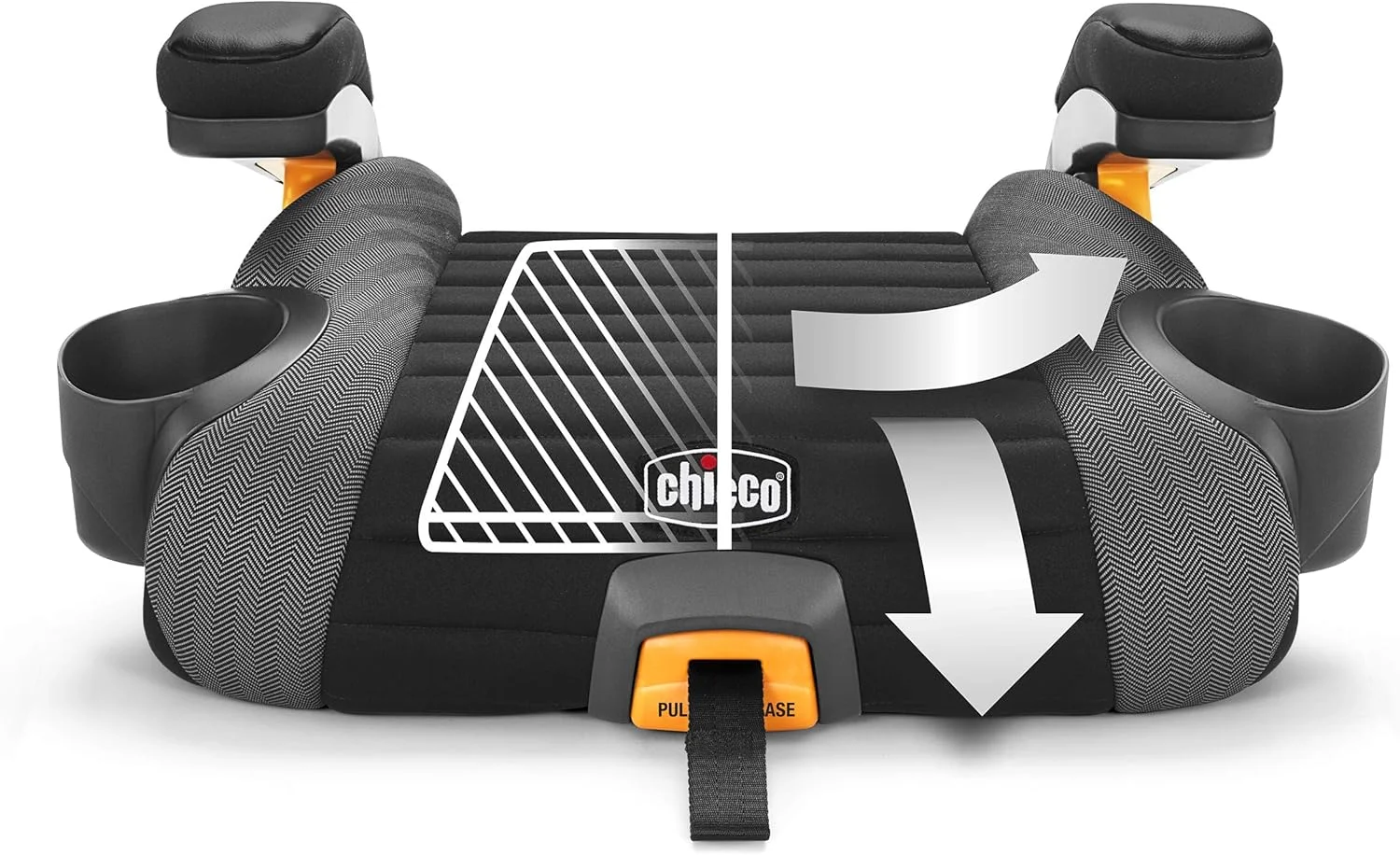 صندلی بوستر کودک چیکو GoFit® Plus مناسب 4 تا 10 سال، رنگ Iron