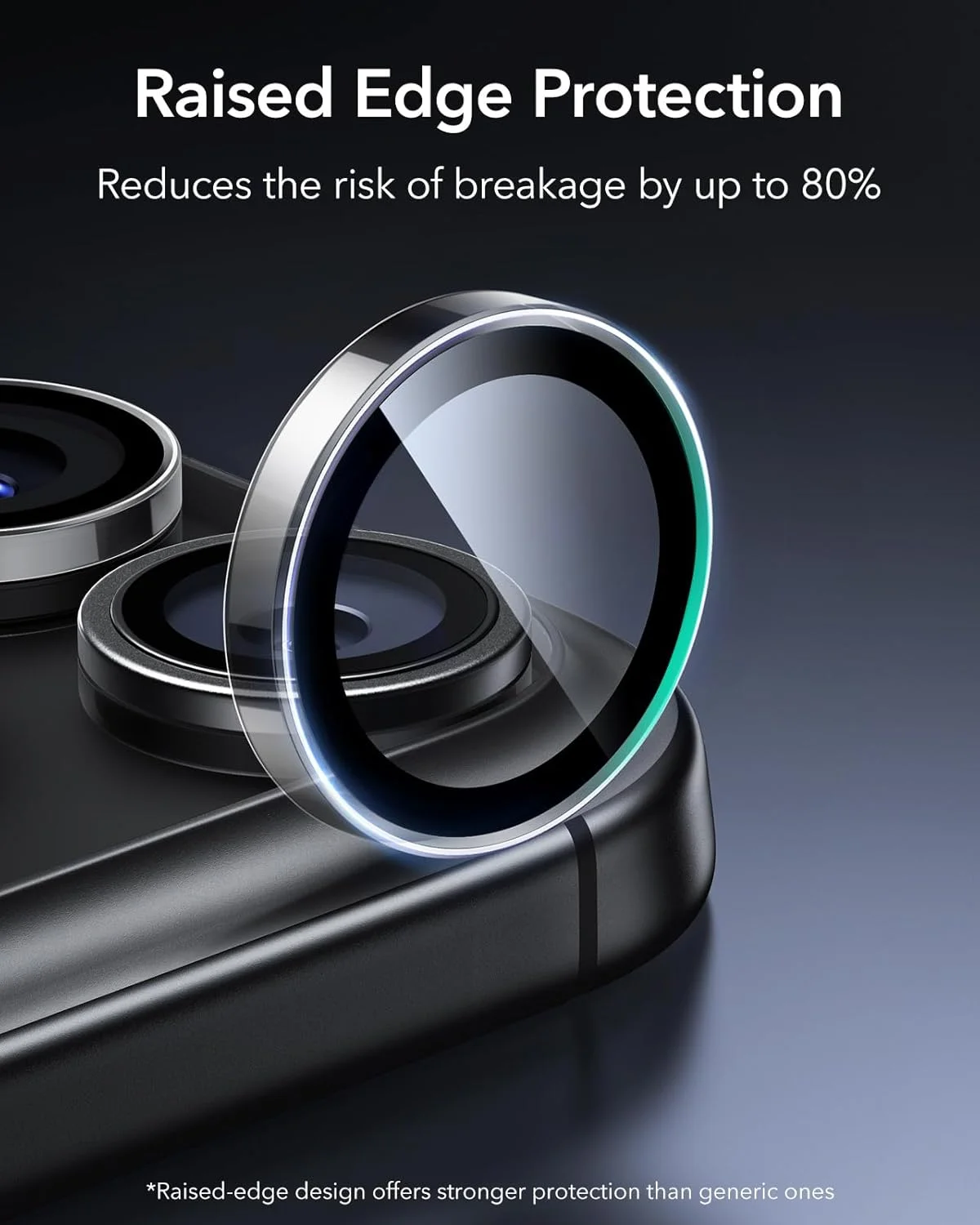 محافظ لنز دوربین ESR برای آیفون iPhone 17 Pro Max/17 Pro/16 ProMax/16Pro/15 ProMax/15Pro/14ProMax/14Pro، شیشه حرارت دیده سخت HD، مقاوم در برابر خراش، سری Armorite، بسته 1 عددی، شفاف محافظ لنز دوربین ESR برای آیفون iPhone 17 Pro Max/17 Pro/16 ProMax/16Pro/15 ProMax/15Pro/14ProMax/14Pro، شیشه حرارت دیده سخت HD، مقاوم در برابر خراش، سری Armorite، بسته 1 عددی، شفاف