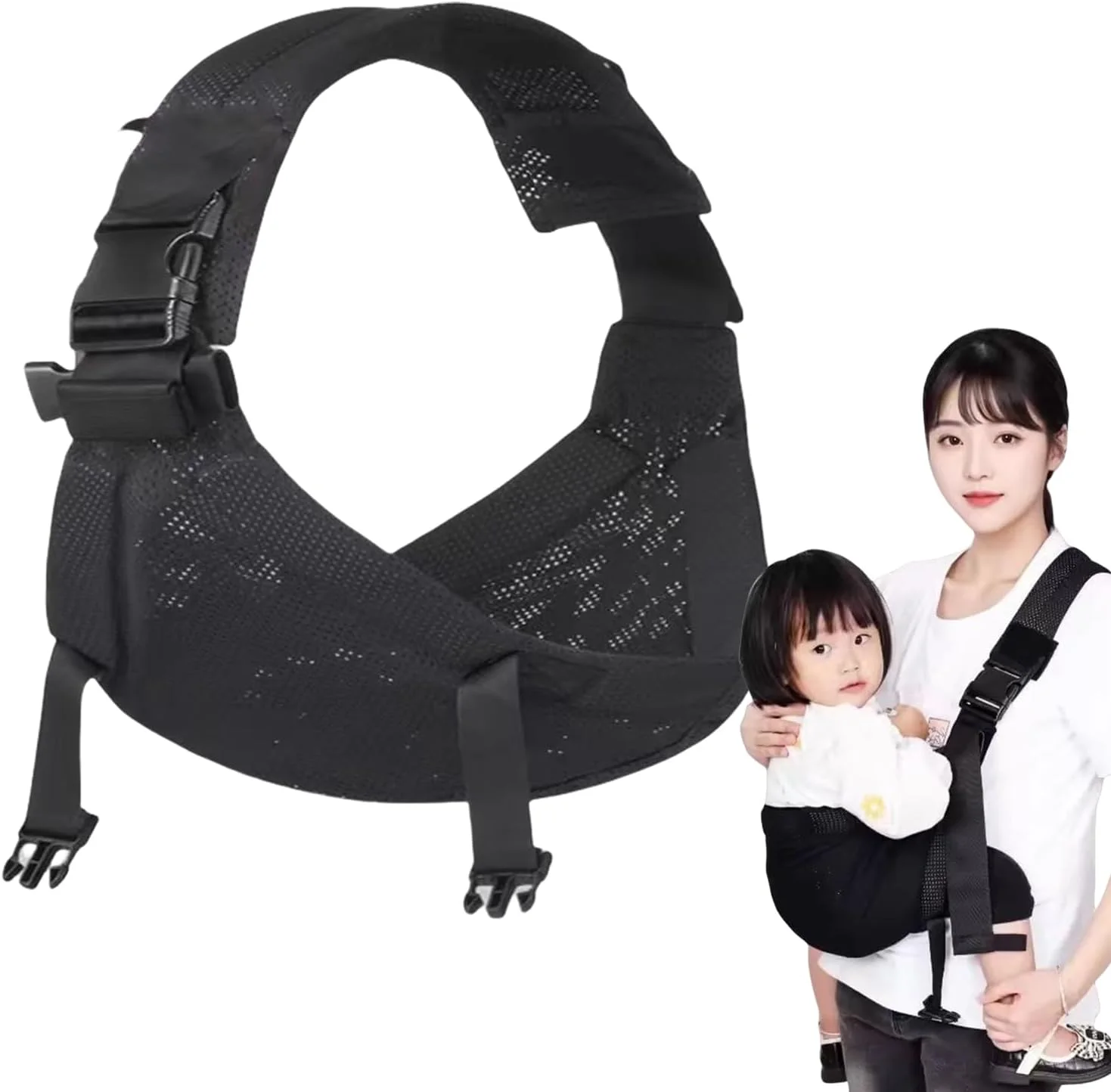 Toddler Carrier | Toddler Chest Sling Carrier | Child Safety System with Adjustable Waist Strap for Kids Boys Girls Parents Dad Hiking Shopping Camping Outdoor Beach Toddler Carrier | Toddler Chest Sling Carrier | Child Safety System with Adjustable Waist Strap for Kids Boys Girls Parents Dad Hiking Shopping Camping Outdoor Beach