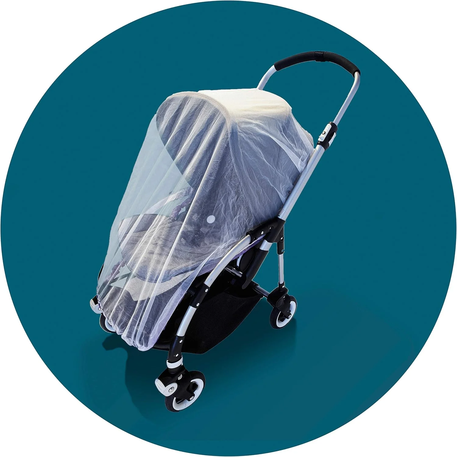 پشه بند نوزاد تیمبوکتو مدل اورجینال بند دار مناسب کالسکه، صندلی ماشین، گهواره و کریر - محافظت با توری بسیار ظریف در برابر حشرات، پشه خاکی و زنبور - بدون مواد شیمیایی مضر پشه بند نوزاد تیمبوکتو مدل اورجینال بند دار مناسب کالسکه، صندلی ماشین، گهواره و کریر - محافظت با توری بسیار ظریف در برابر حشرات، پشه خاکی و زنبور - بدون مواد شیمیایی مضر