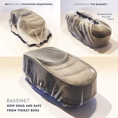 پشه بند نوزاد تیمبوکتو مدل اورجینال بند دار مناسب کالسکه، صندلی ماشین، گهواره و کریر - محافظت با توری بسیار ظریف در برابر حشرات، پشه خاکی و زنبور - بدون مواد شیمیایی مضر پشه بند نوزاد تیمبوکتو مدل اورجینال بند دار مناسب کالسکه، صندلی ماشین، گهواره و کریر - محافظت با توری بسیار ظریف در برابر حشرات، پشه خاکی و زنبور - بدون مواد شیمیایی مضر