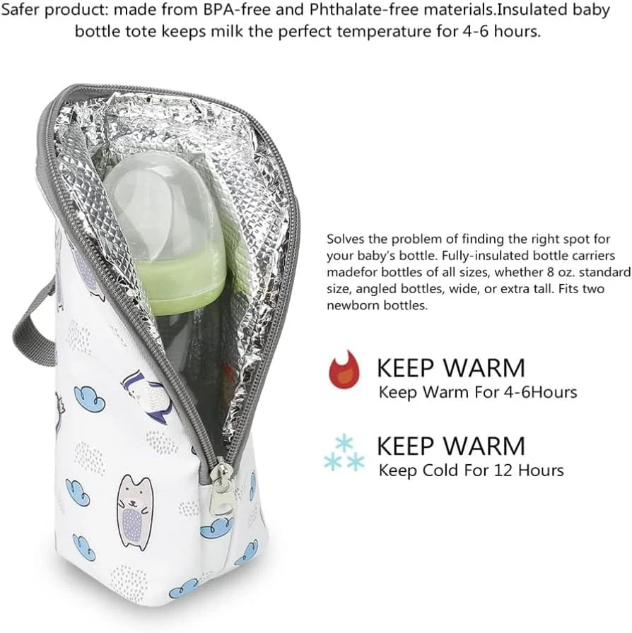 کیف خنک نگهدارنده شیشه شیر کودک، کیف حرارتی شیشه شیر کودک، کیف شیشه شیر برای نگهداری روزانه شیر کودک، کیف لیوان آب کودک، لوازم جانبی سفید پنبه لایه میانی شیر مادر، کیف مسافرتی قابل حمل شیشه شیر کیف خنک نگهدارنده شیشه شیر کودک، کیف حرارتی شیشه شیر کودک، کیف شیشه شیر برای نگهداری روزانه شیر کودک، کیف لیوان آب کودک، لوازم جانبی سفید پنبه لایه میانی شیر مادر، کیف مسافرتی قابل حمل شیشه شیر