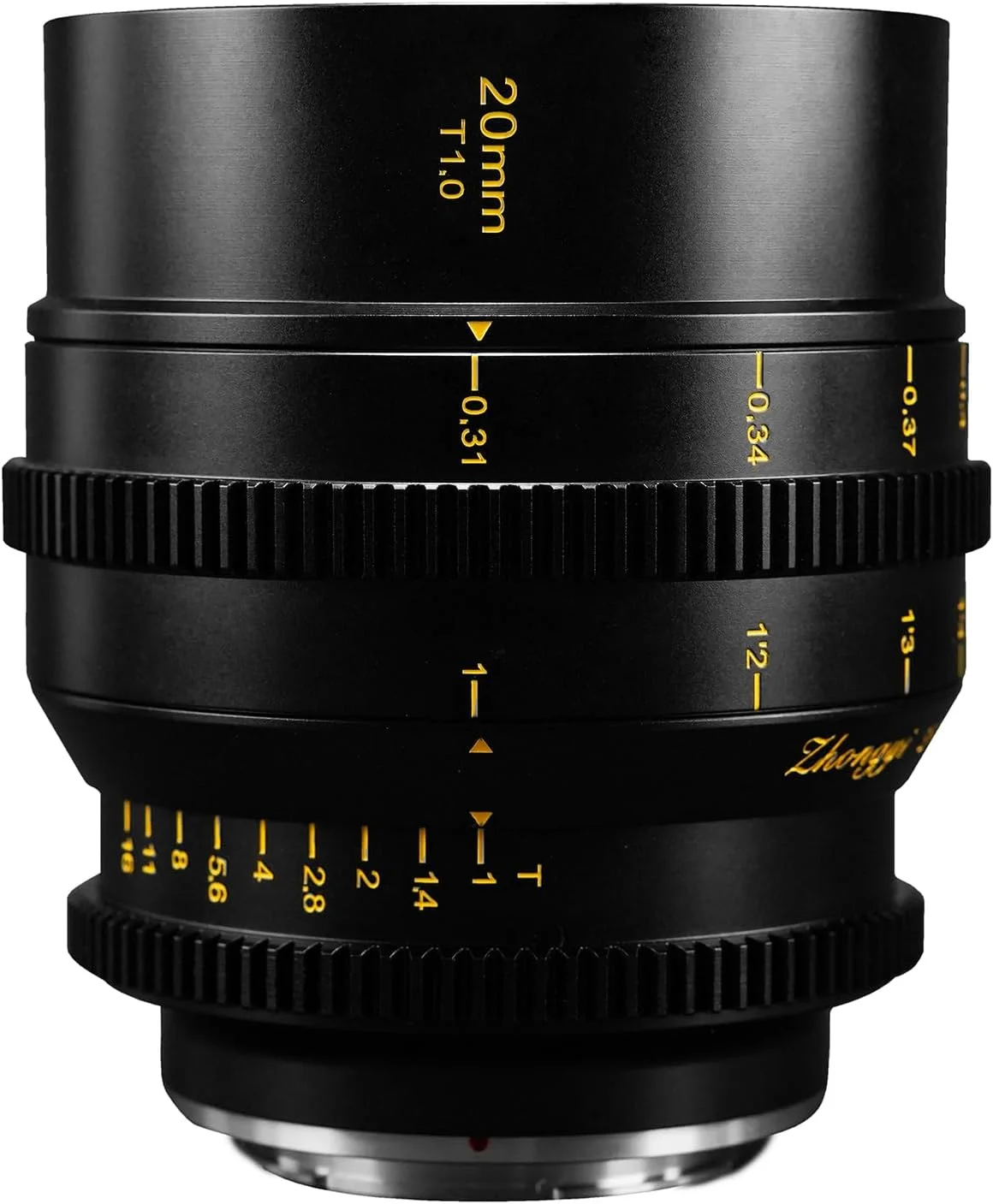 لنز سینمایی میتاکون اپتیکس Speedmaster 20mm T1.0 S38 برای دوربین های Canon RF Mount، لنز فوکوس دستی