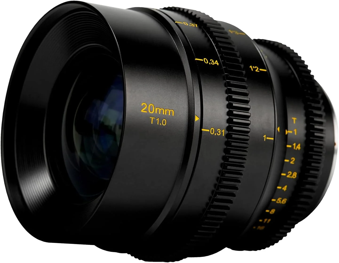 لنز سینمایی میتاکون اپتیکس Speedmaster 20mm T1.0 S38 برای دوربین های Canon RF Mount، لنز فوکوس دستی