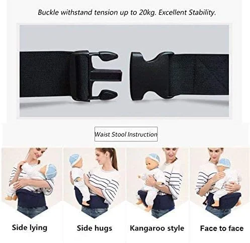 کمربند صندلی ران کودک ThreeH، صندلی کمری برای حمل کودک نوپا (آبی) کمربند صندلی ران کودک ThreeH، صندلی کمری برای حمل کودک نوپا (آبی)
